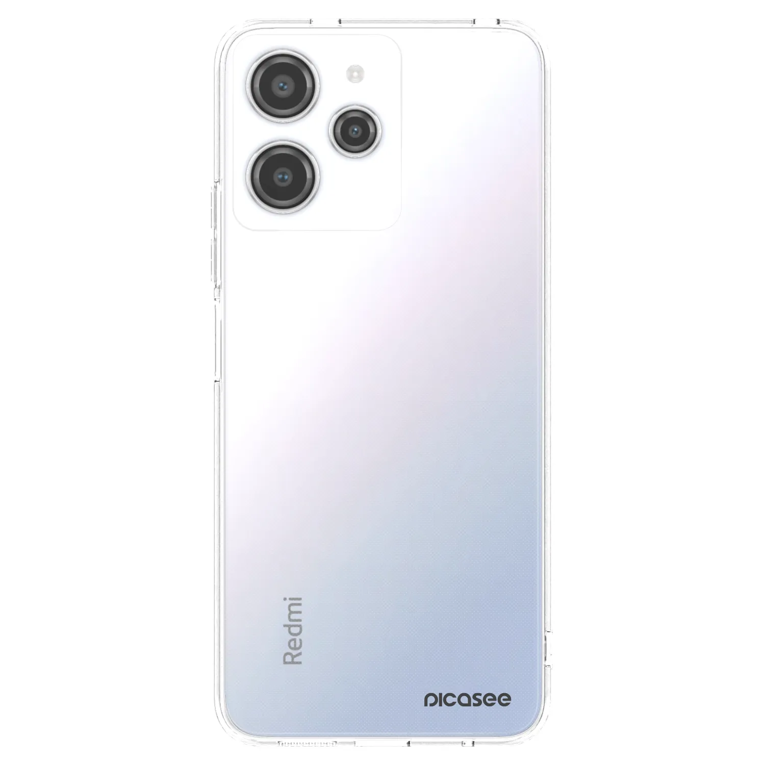 Picasee Xiaomi Redmi 12 4G Hülle - Transparentes Silikon - Clear