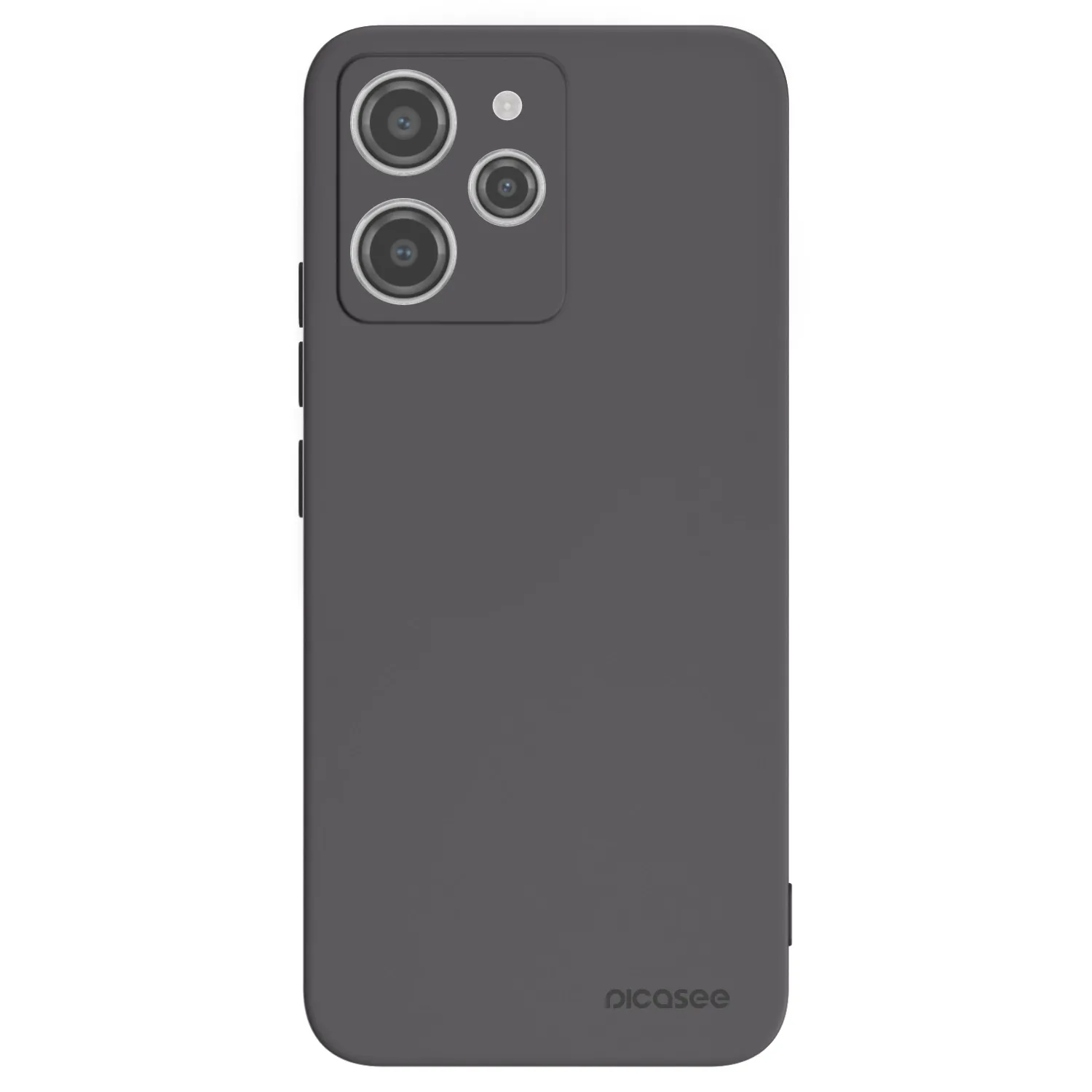 Picasee Xiaomi Redmi 12 4G Hülle - Schwarzes Silikon - Clear