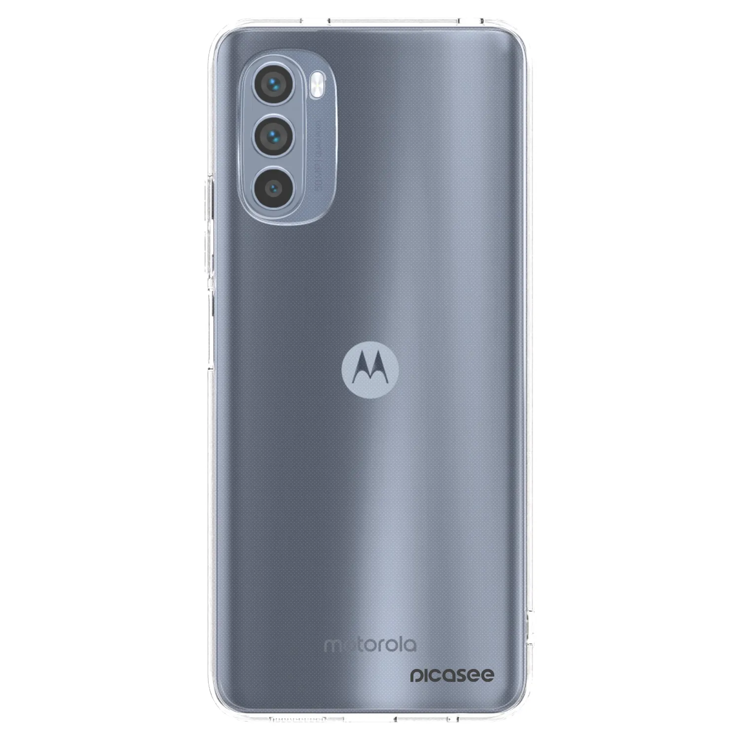 Picasee Motorola Moto G62 Hülle - Transparentes Silikon - Clear