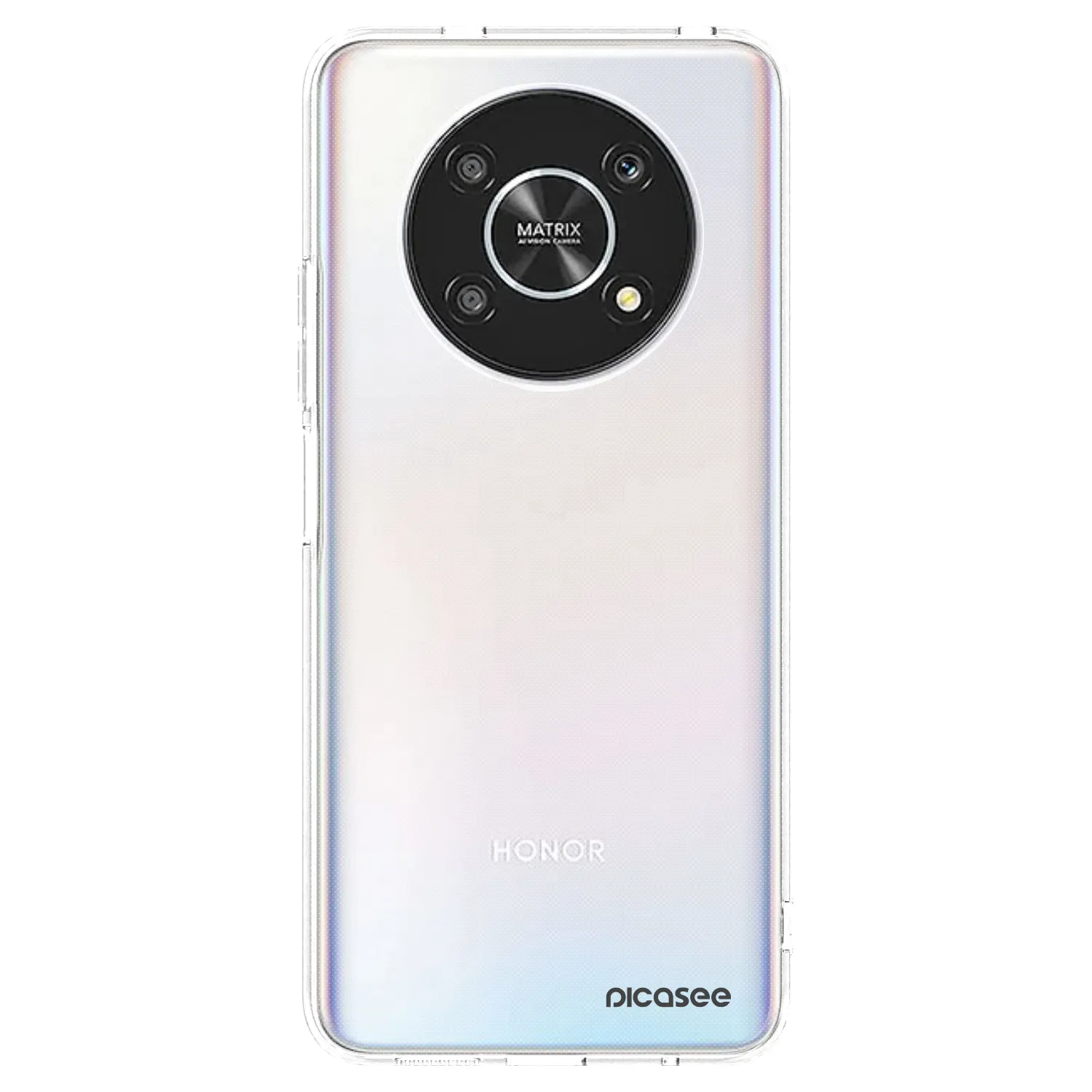 Picasee Honor Magic4 Lite 5G Hülle - Transparentes Silikon - Clear