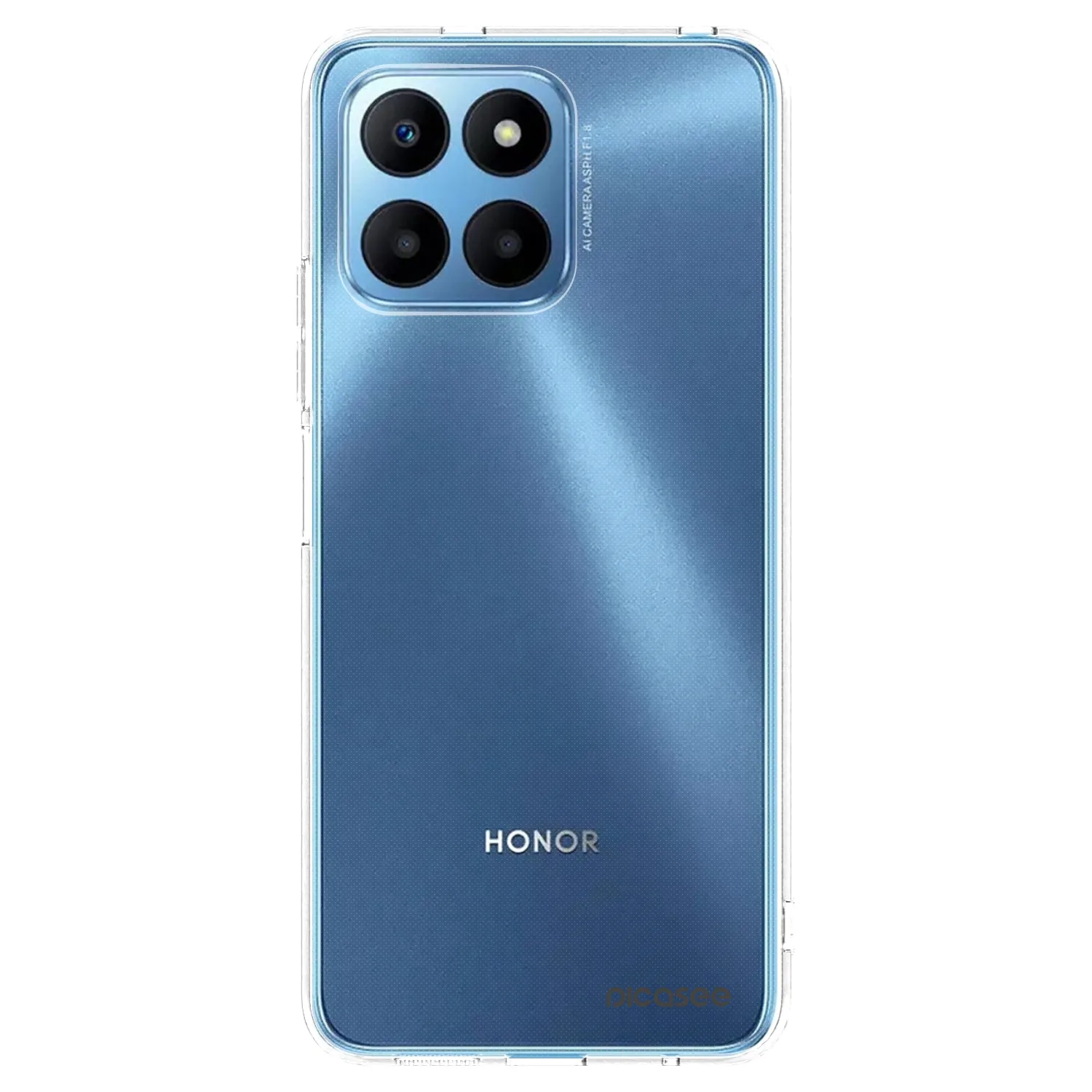 Picasee Honor 70 Lite Hülle - Transparentes Silikon - Clear