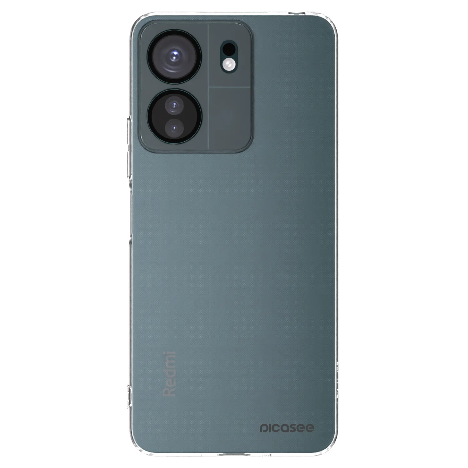 Picasee Xiaomi Redmi 13C 4G Hülle - Transparentes Silikon - Clear