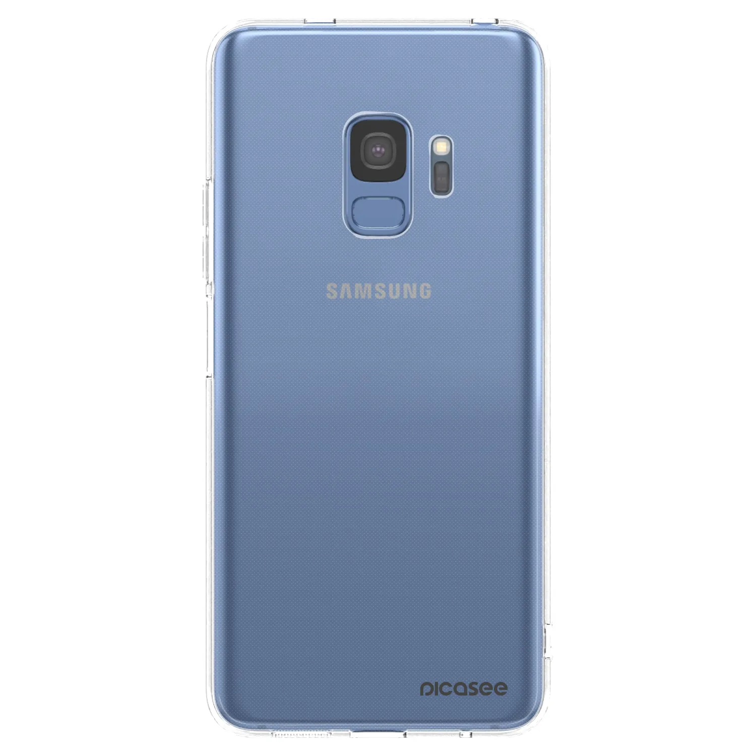 Picasee Samsung Galaxy S9 G960F Hülle - Transparentes Silikon - Clear