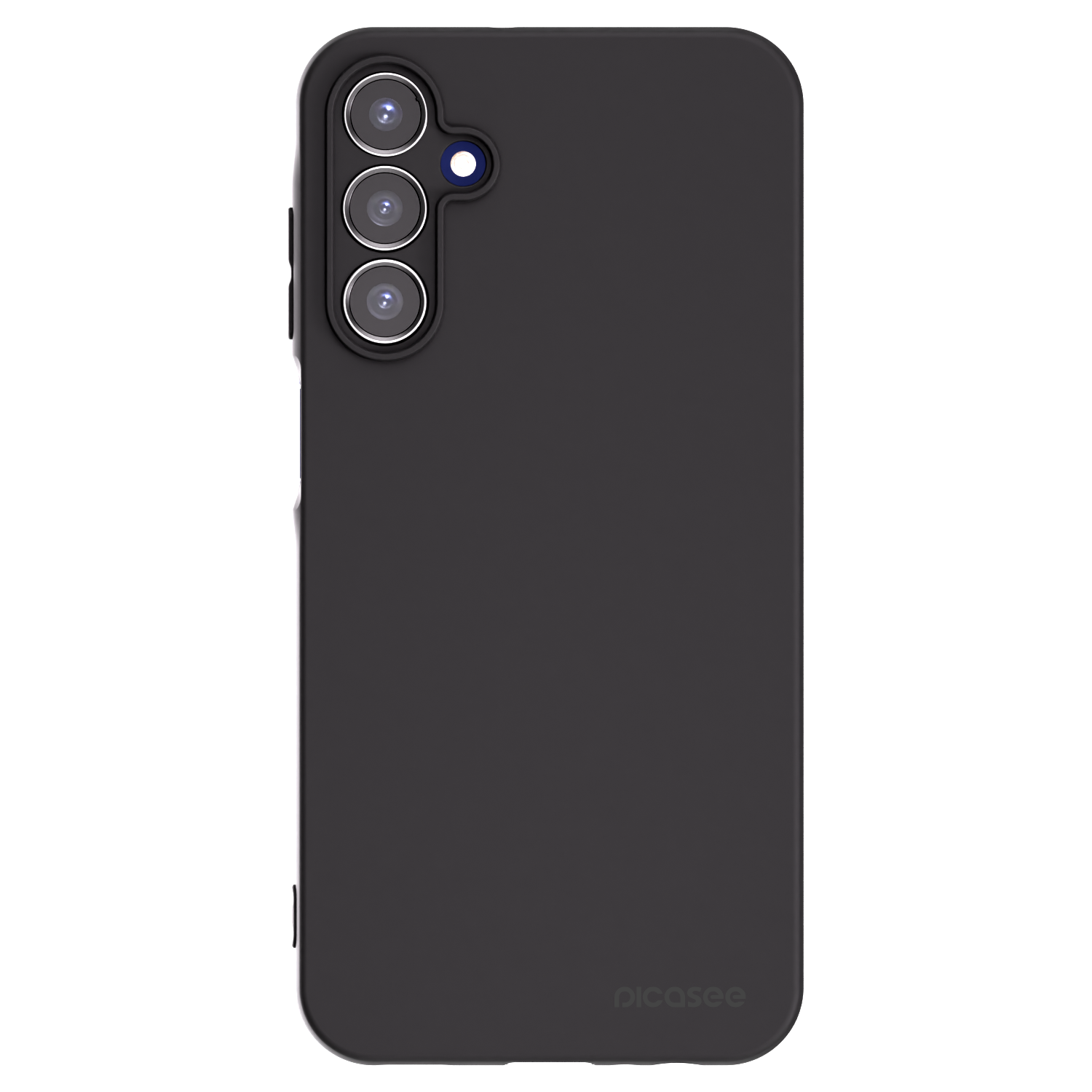 Picasee Samsung Galaxy A15 A156B 5G Hülle - Schwarzes Silikon - Clear