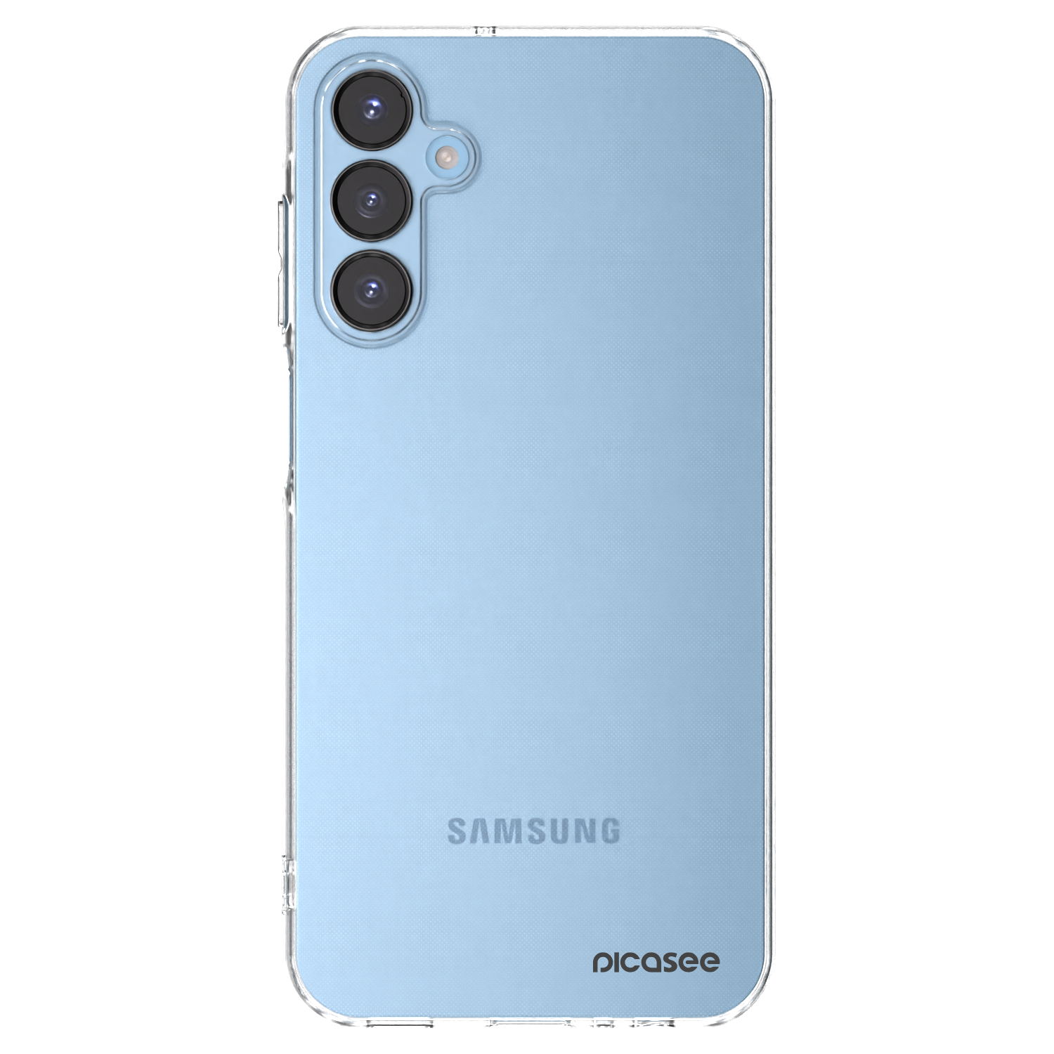Picasee Samsung Galaxy A15 A156B 5G Hülle - Transparentes Silikon - Clear