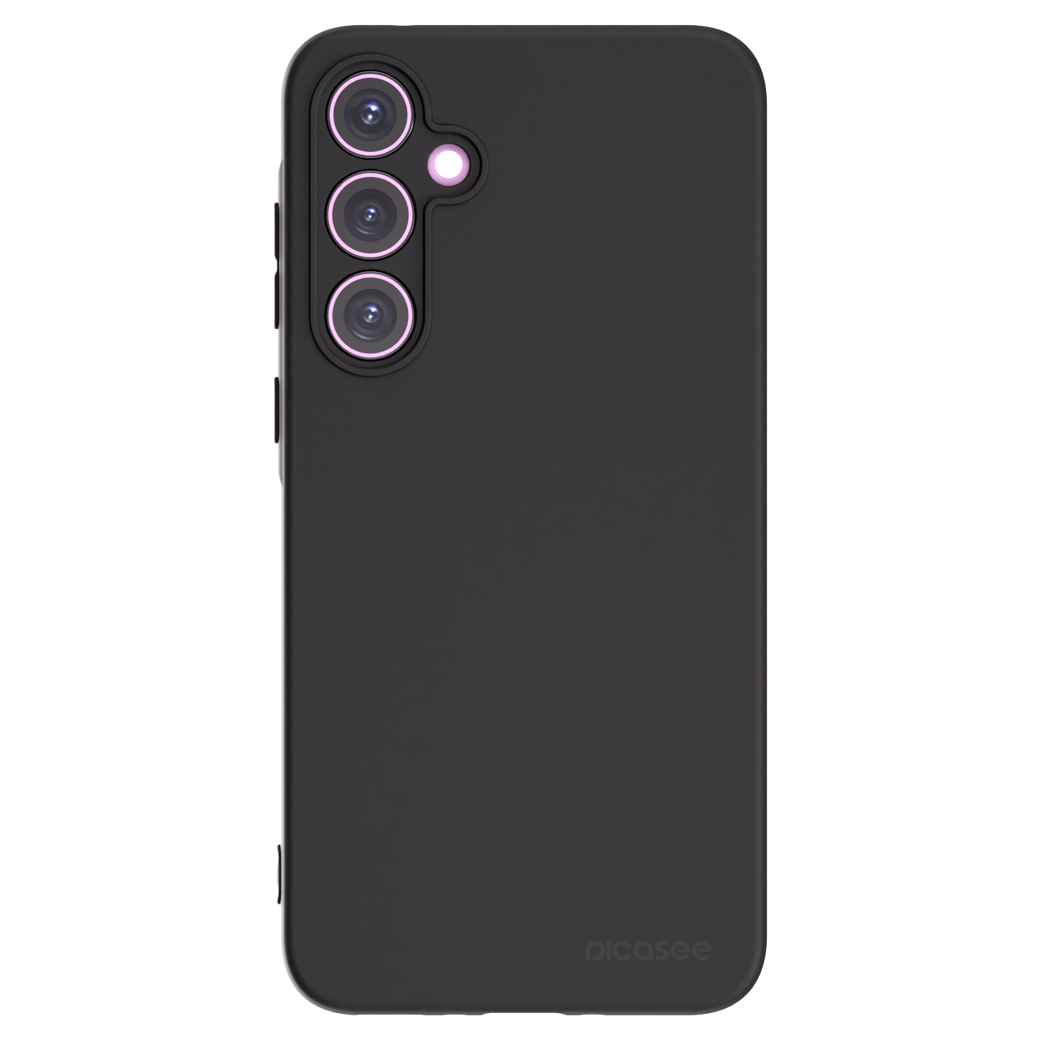 Picasee Samsung Galaxy A35 5G A356B Hülle - Schwarzes Silikon - Clear