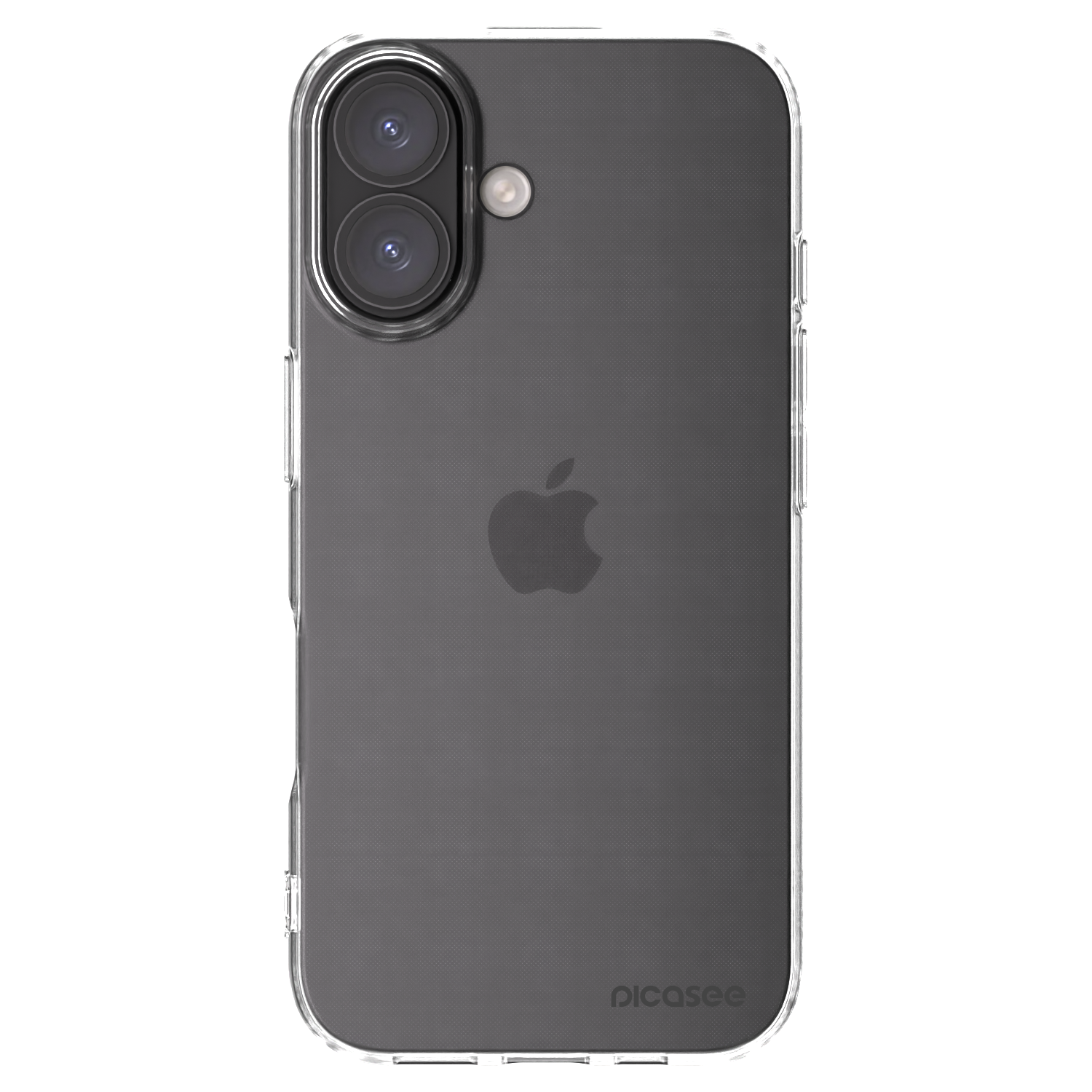 Picasee Apple iPhone 16 Hülle - Transparentes Silikon - Clear