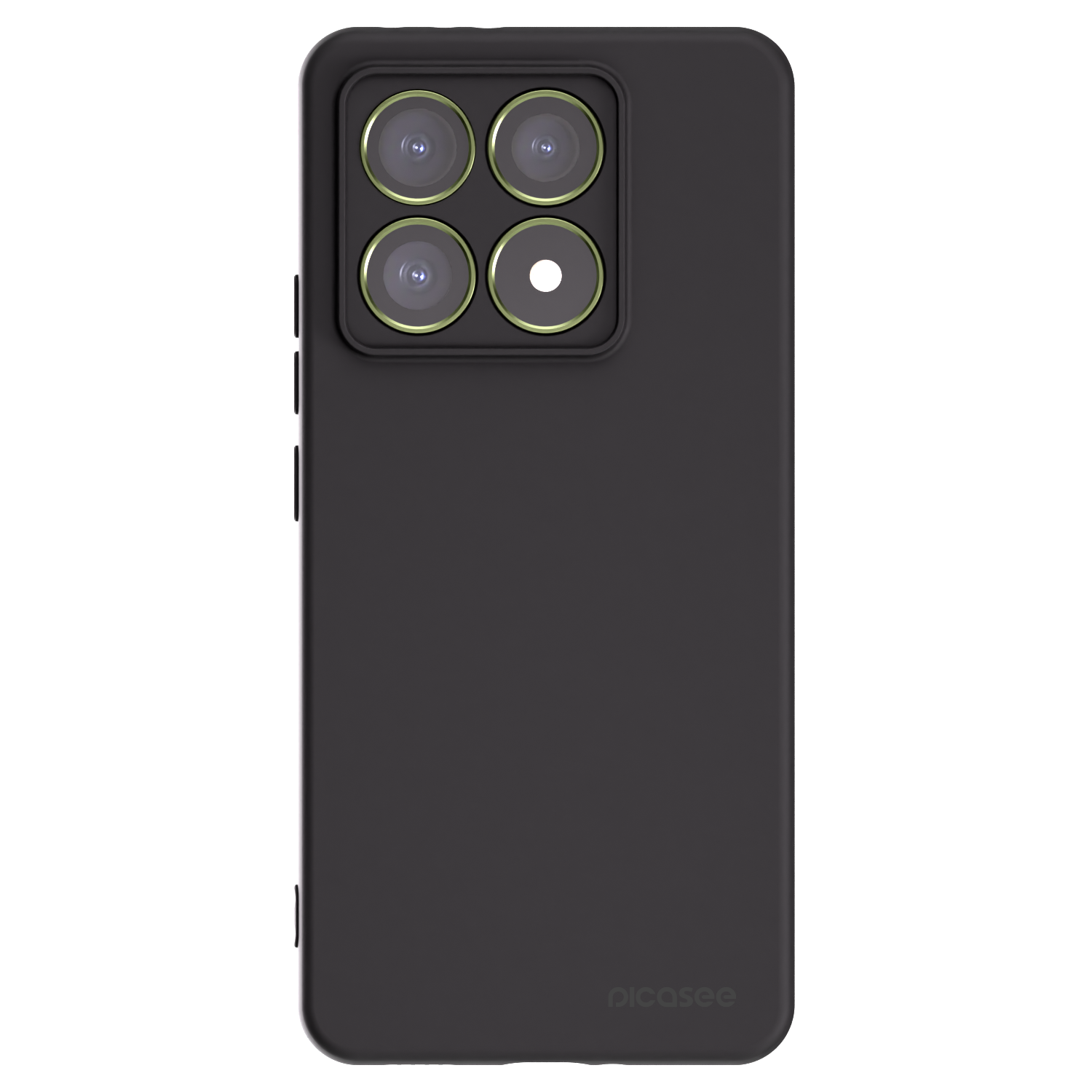 Picasee Xiaomi 14T Hülle - Schwarzes Silikon - Clear