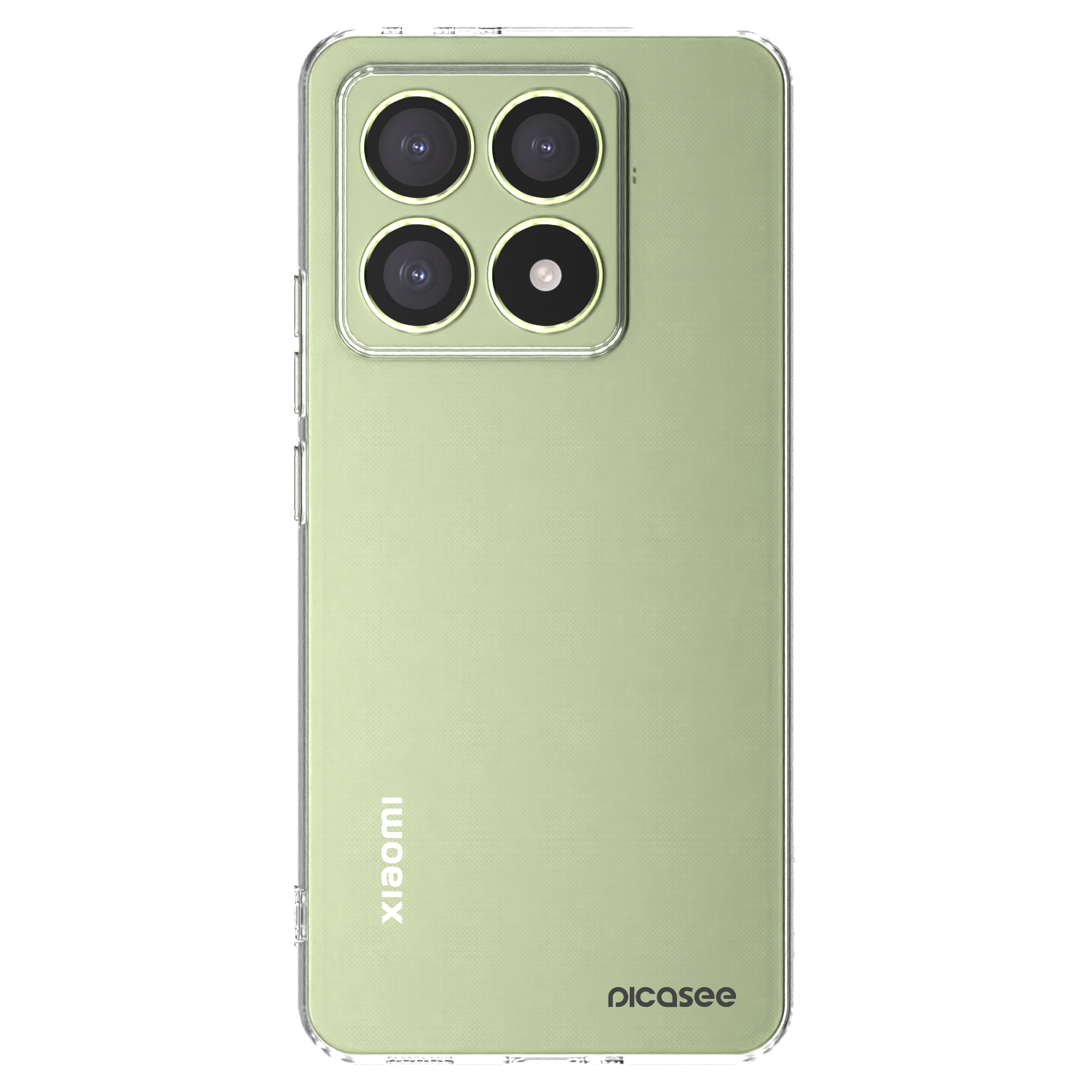 Picasee Xiaomi 14T Hülle - Transparentes Silikon - Clear
