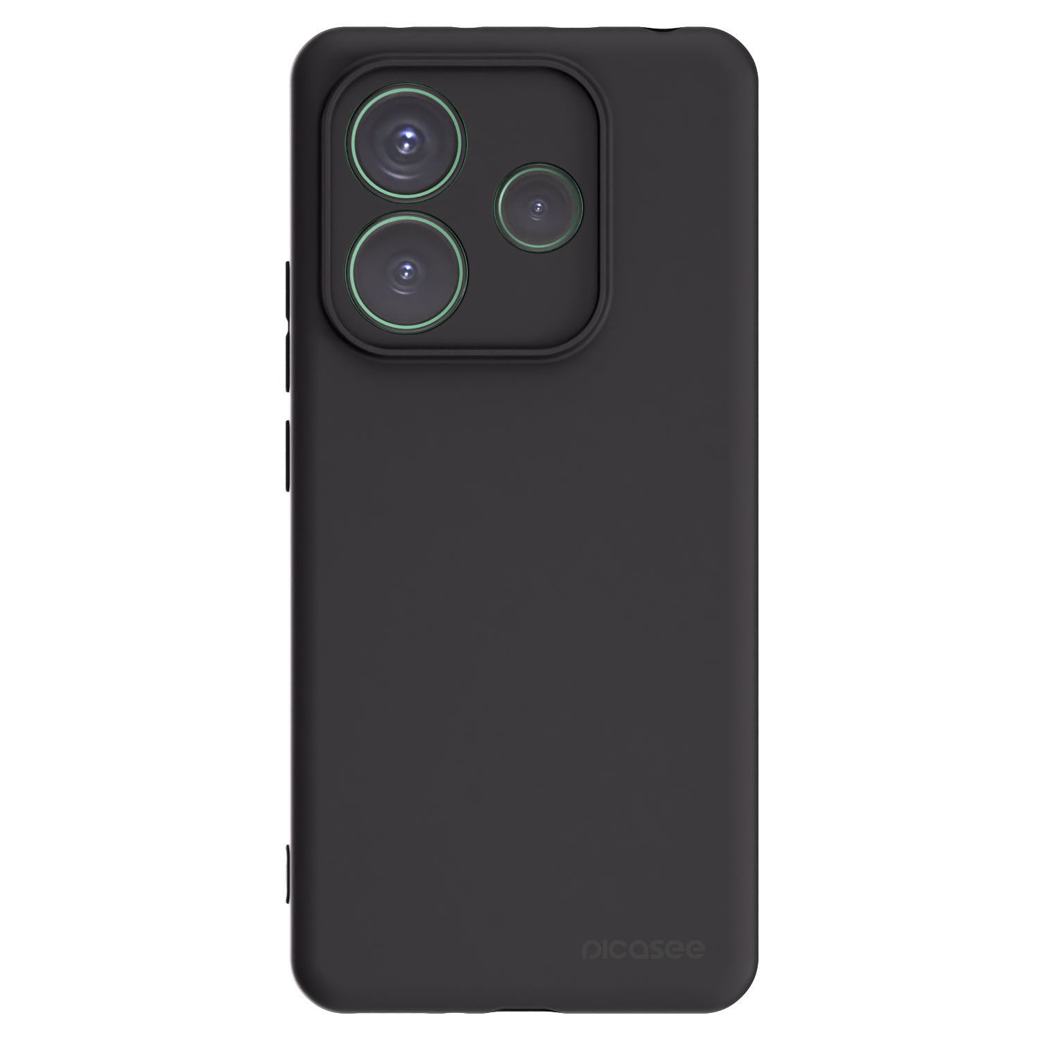 Picasee Xiaomi Redmi Note 14 5G Hülle - Schwarzes Silikon - Clear