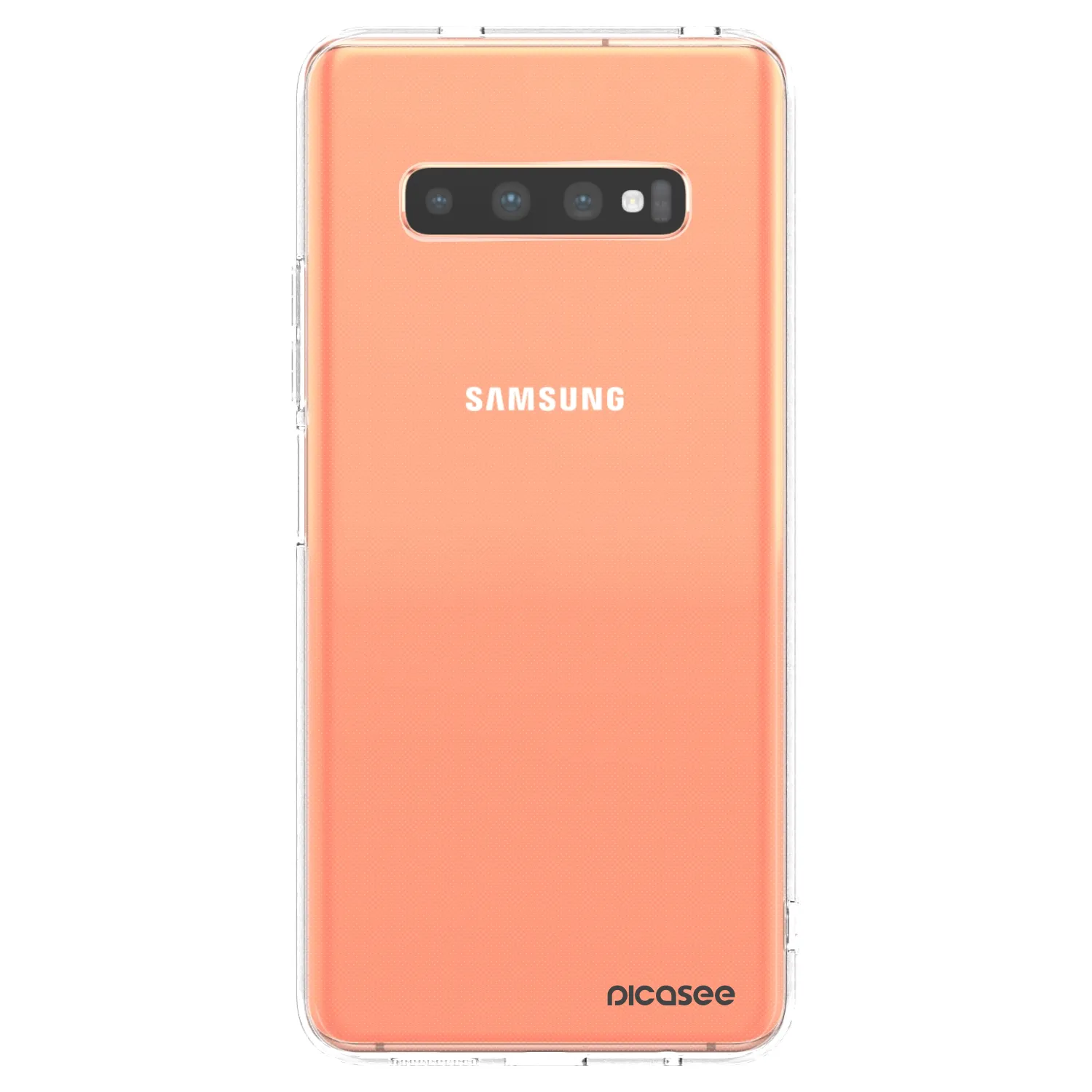 Picasee Samsung Galaxy S10 Plus G975 Hülle - Transparentes Silikon - Clear