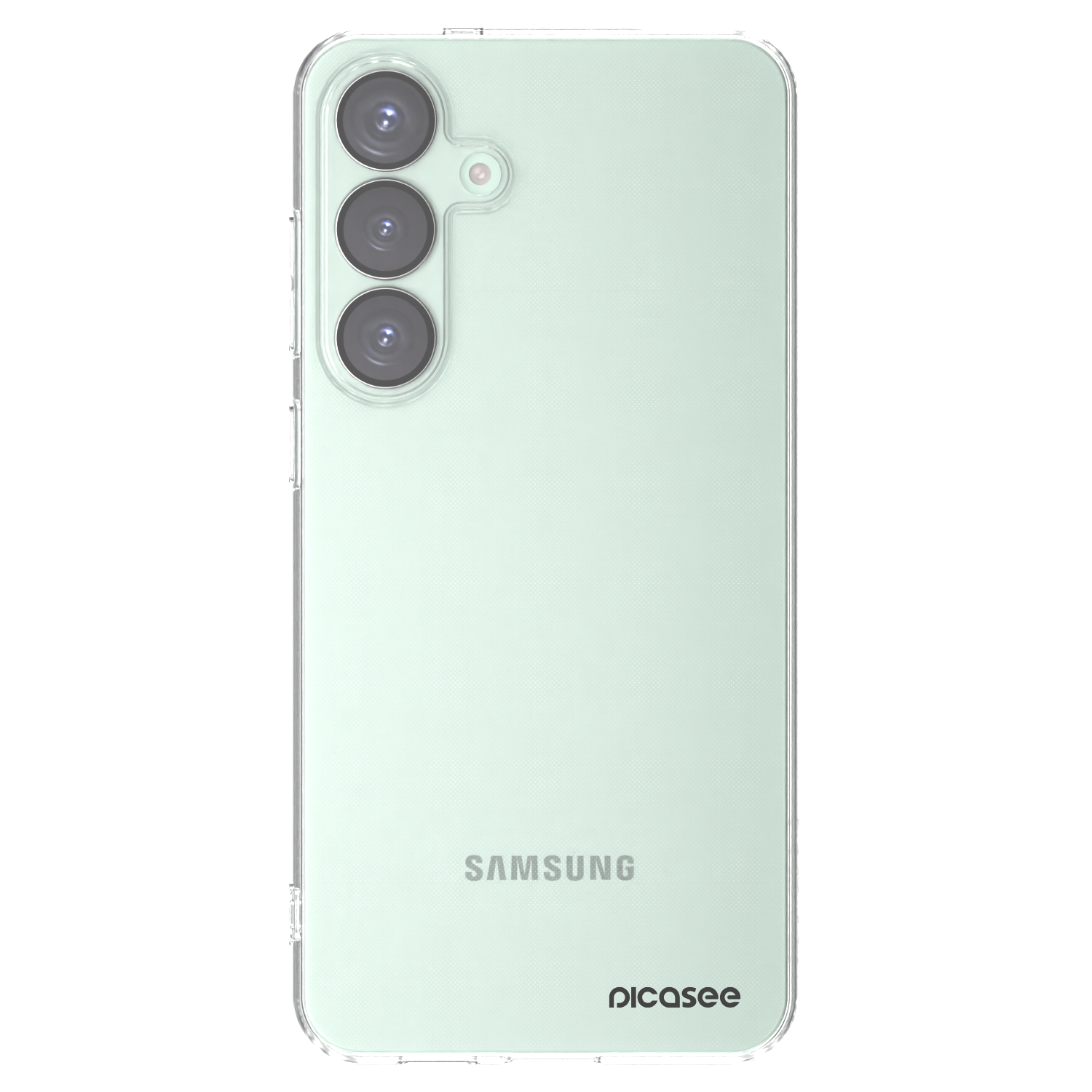 Picasee Samsung Galaxy S25+ 5G Hülle - Transparentes Silikon - Clear