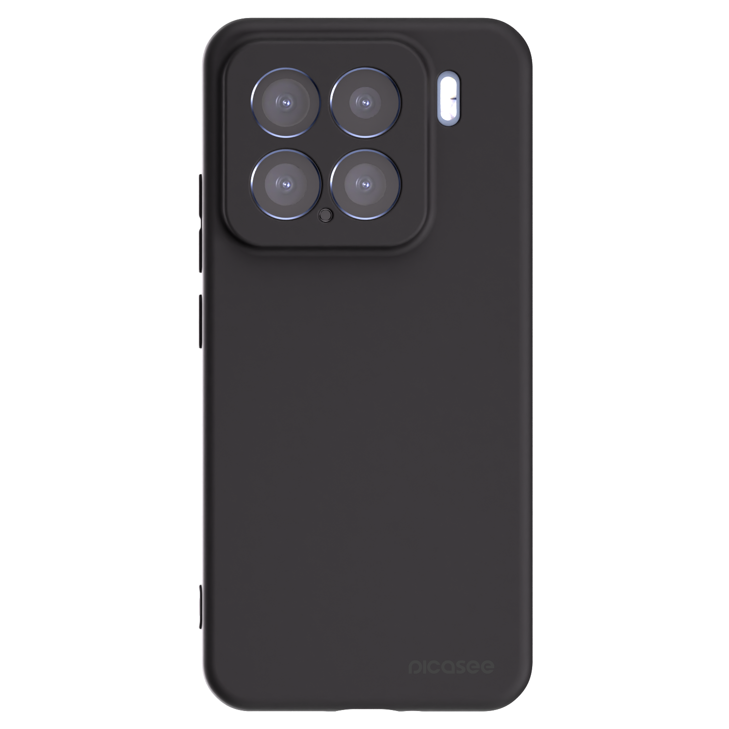 Picasee Xiaomi 15 Hülle - Schwarzes Silikon - Clear