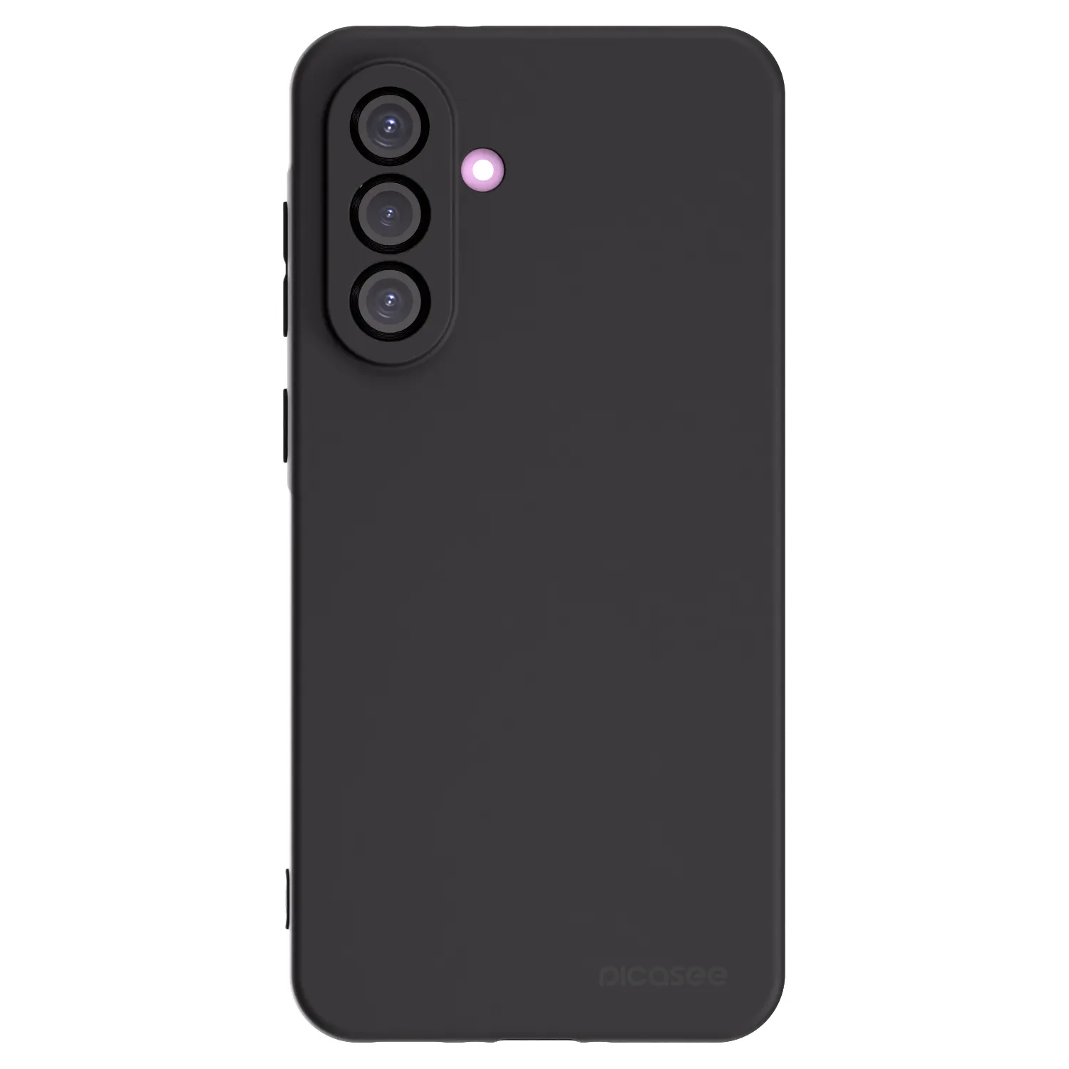 Picasee Samsung Galaxy A56 5G A566B Hülle - Schwarzes Silikon - Clear