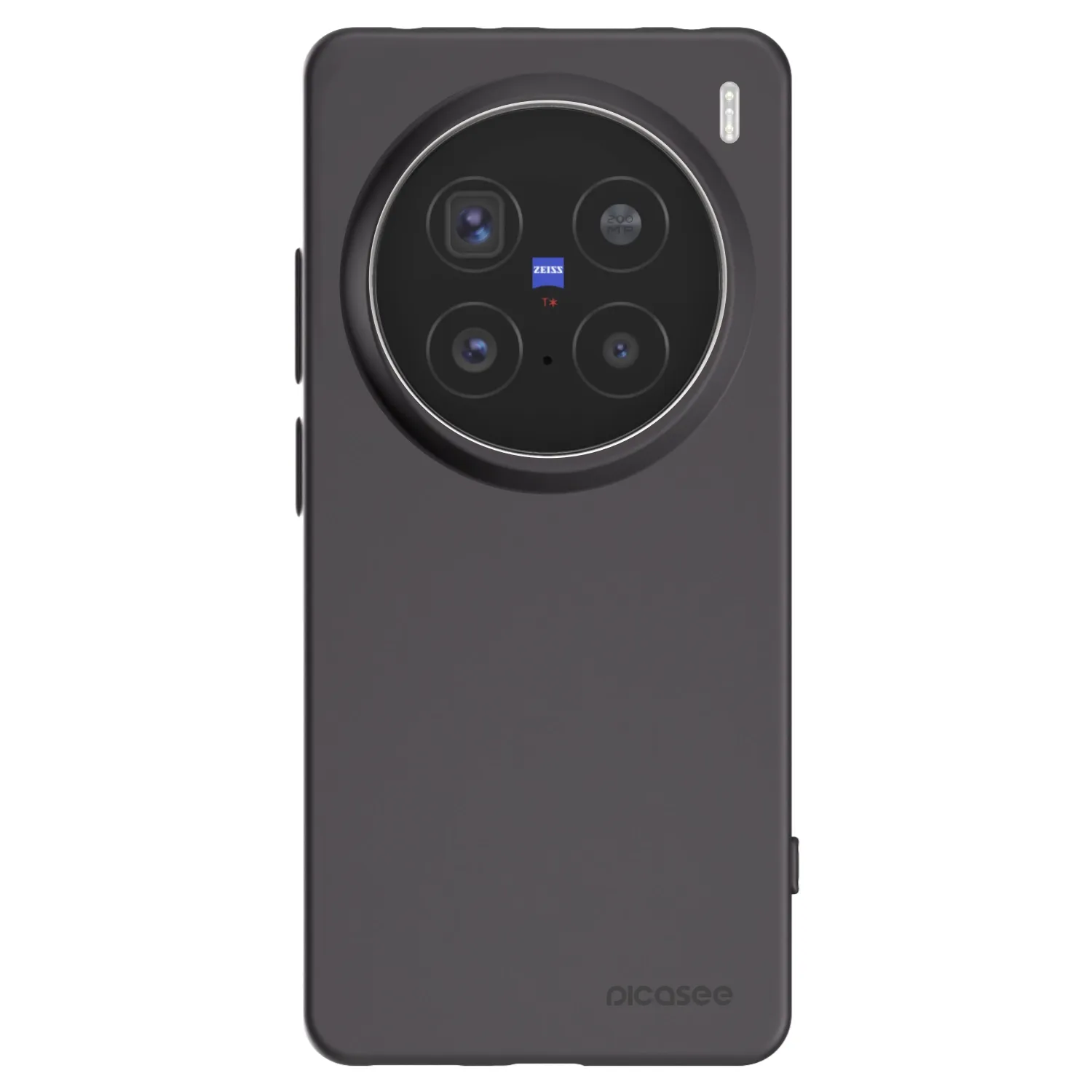 Picasee Vivo X200 Pro Hülle - Schwarzes Silikon - Clear