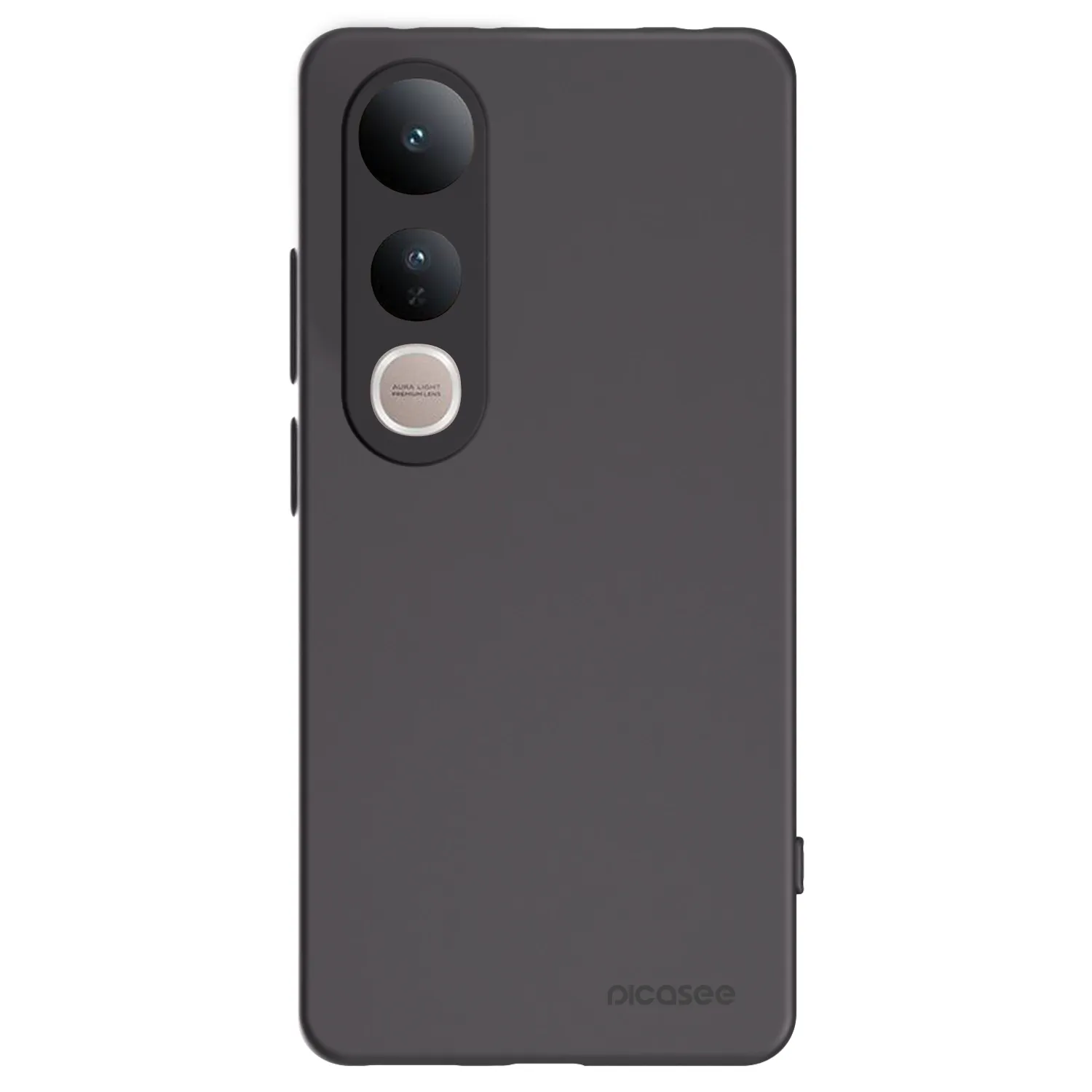 Picasee Vivo V50 Lite 5G Hülle - Schwarzes Silikon - Clear