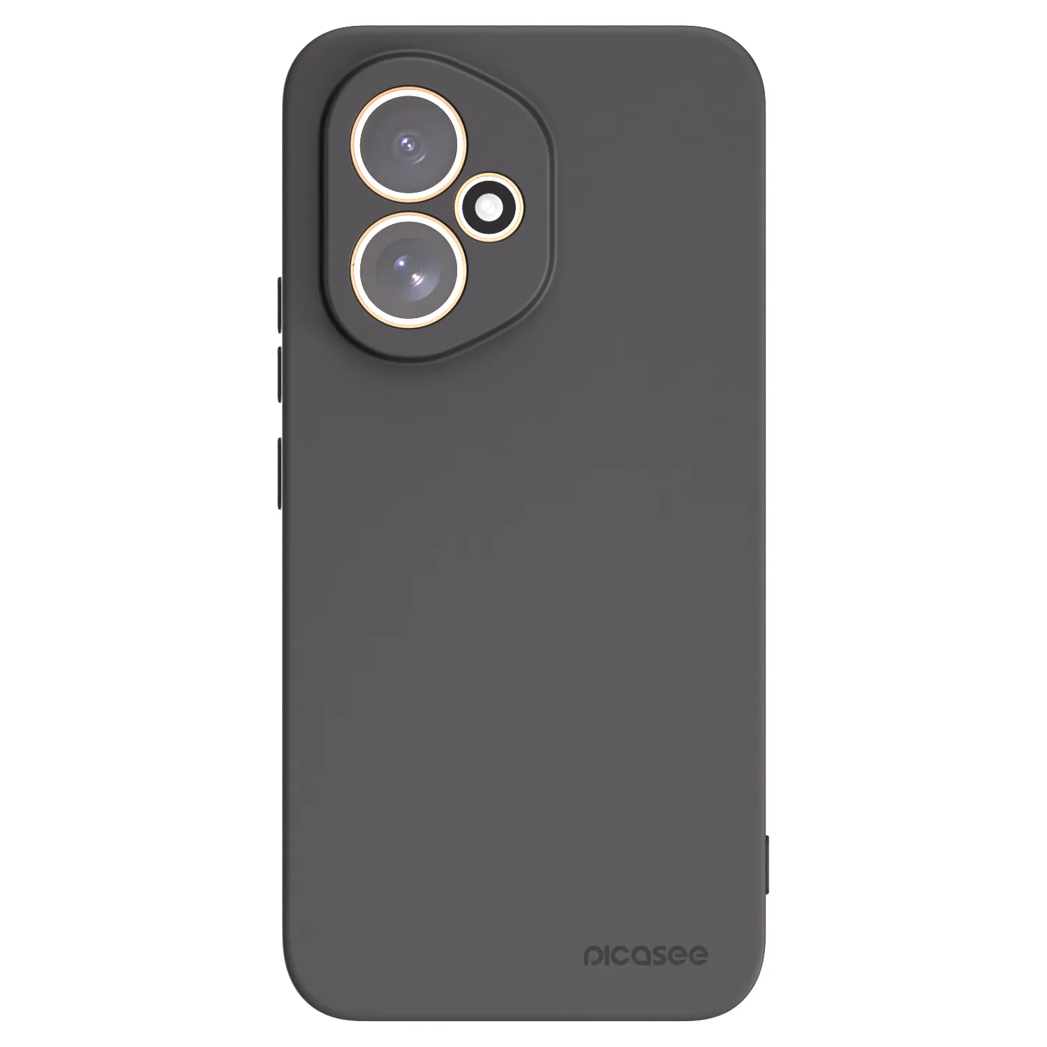 Picasee Honor 400 5G Hülle - Schwarzes Silikon - Clear