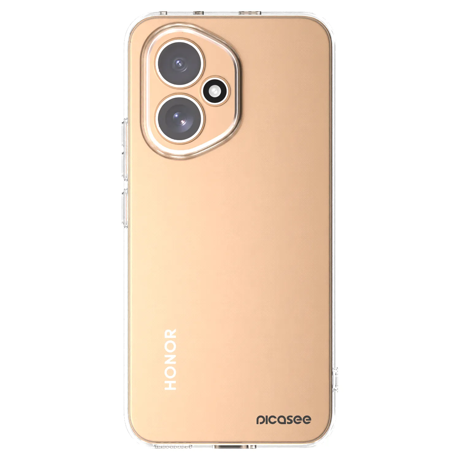 Picasee Honor 400 5G Hülle - Transparentes Silikon - Clear