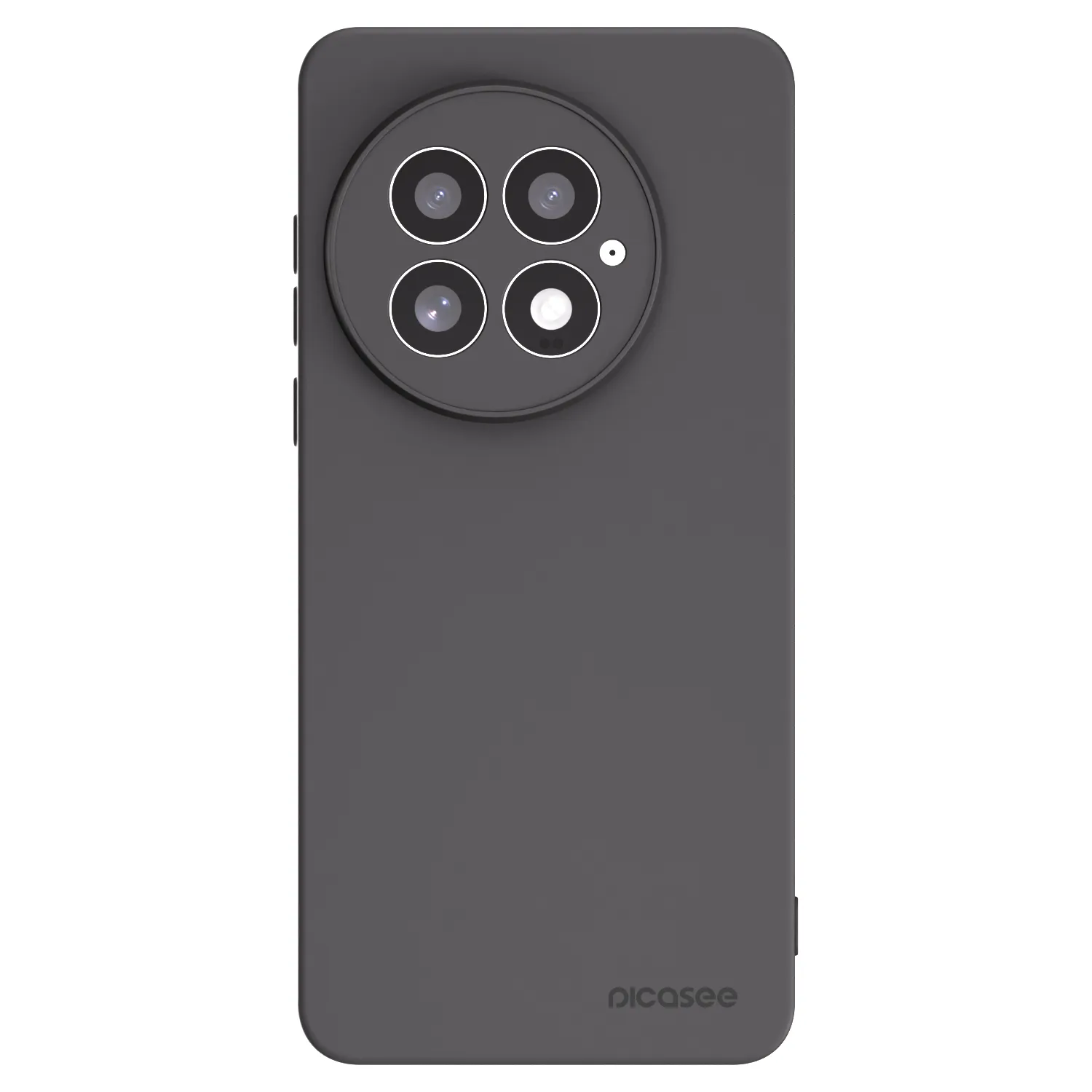 Picasee OnePlus 13 5G Hülle - Schwarzes Silikon - Clear