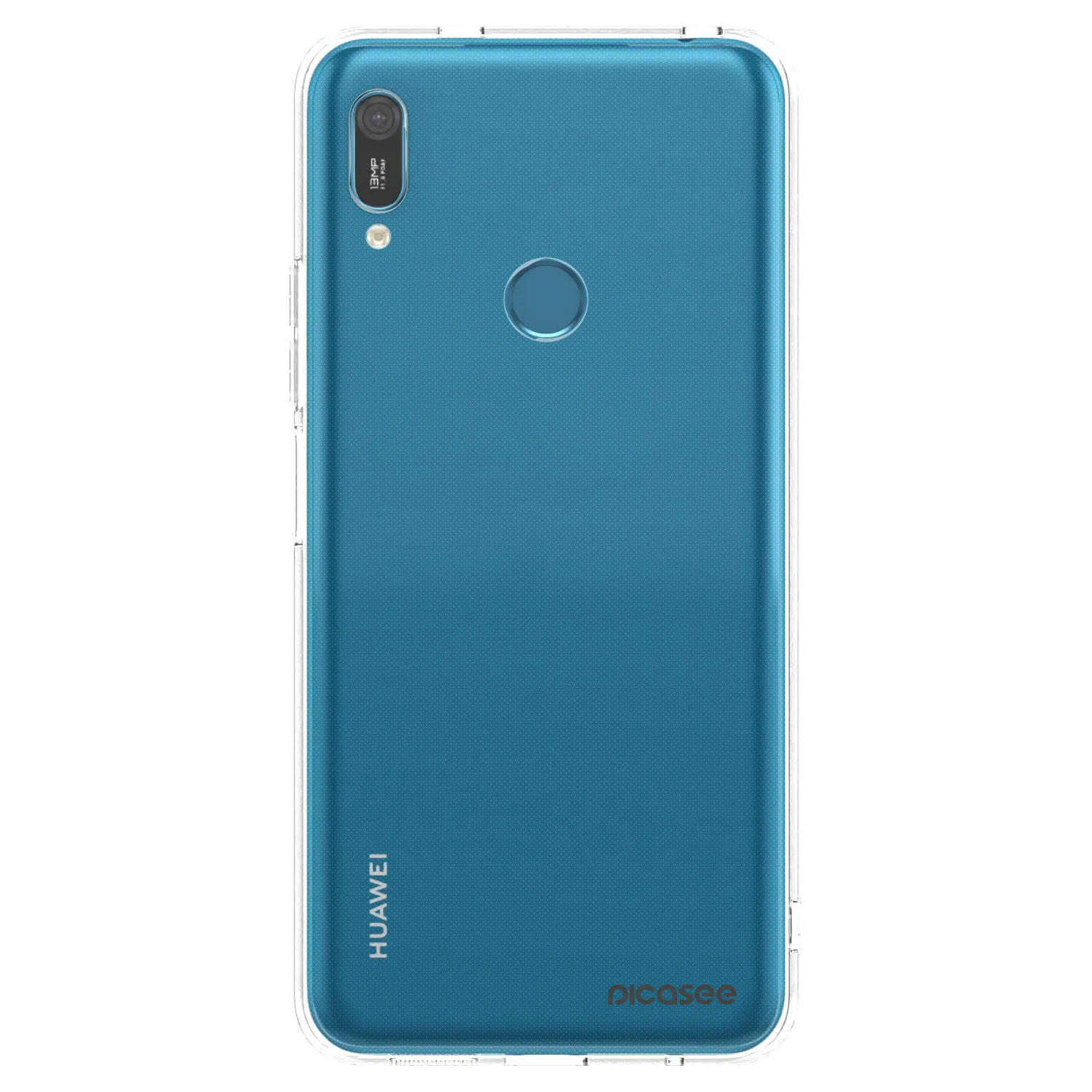 Picasee Huawei Y6 2019 Hülle - Transparentes Silikon - Clear