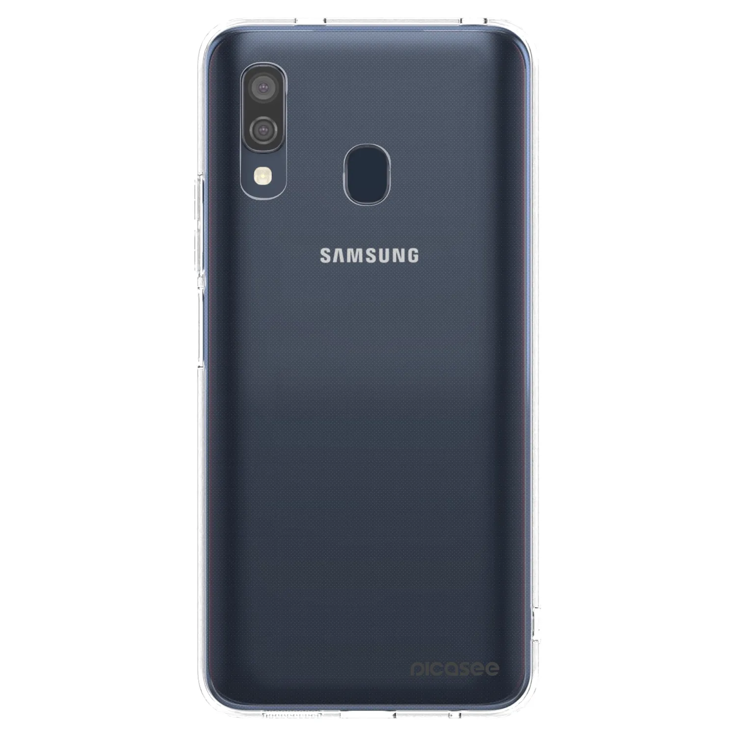Picasee Samsung Galaxy A40 A405F Hülle - Transparentes Silikon - Clear