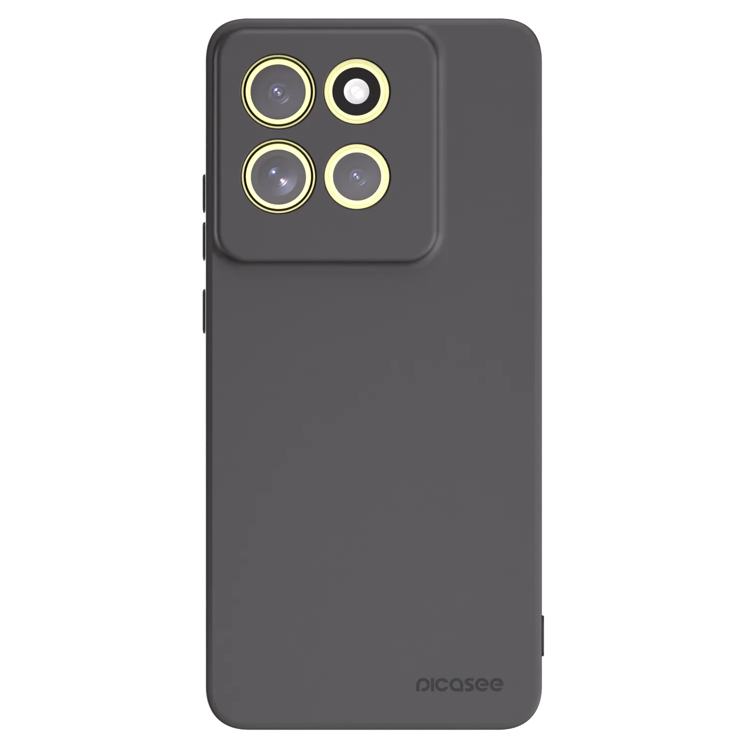 Picasee Motorola Moto G86 5G Hülle - Schwarzes Silikon - Clear
