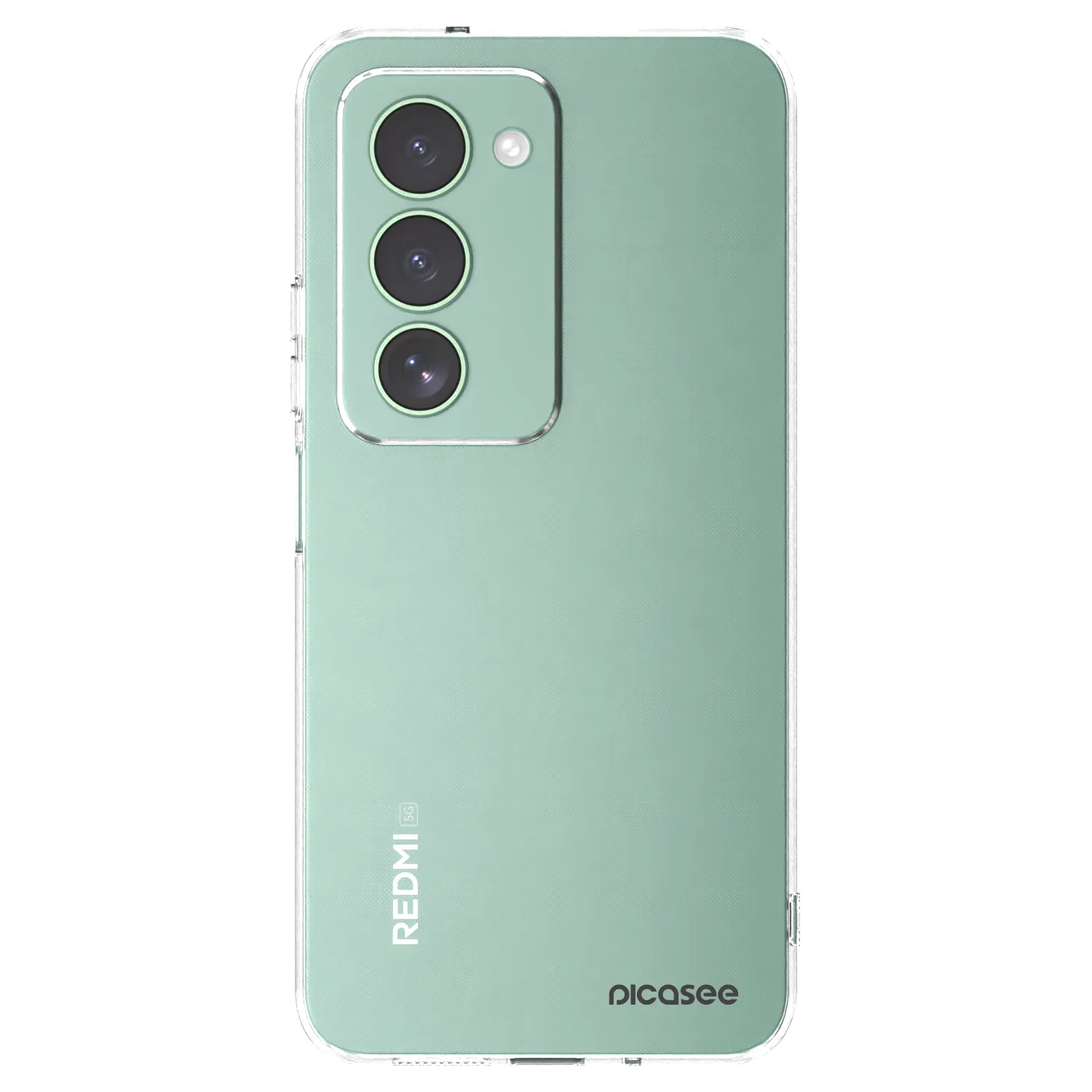 Picasee Xiaomi Redmi 15 5G Hülle - Transparentes Silikon - Clear
