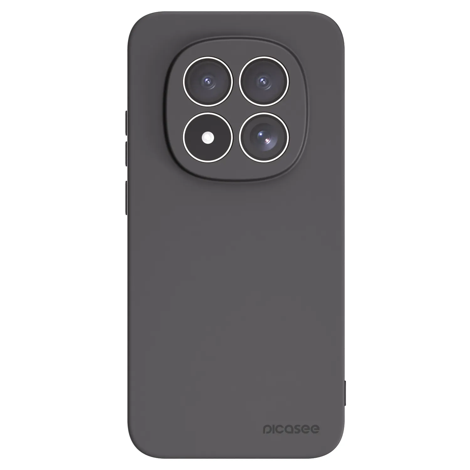 Picasee Xiaomi Redmi Note 15 Pro 4G Hülle - Schwarzes Silikon - Clear