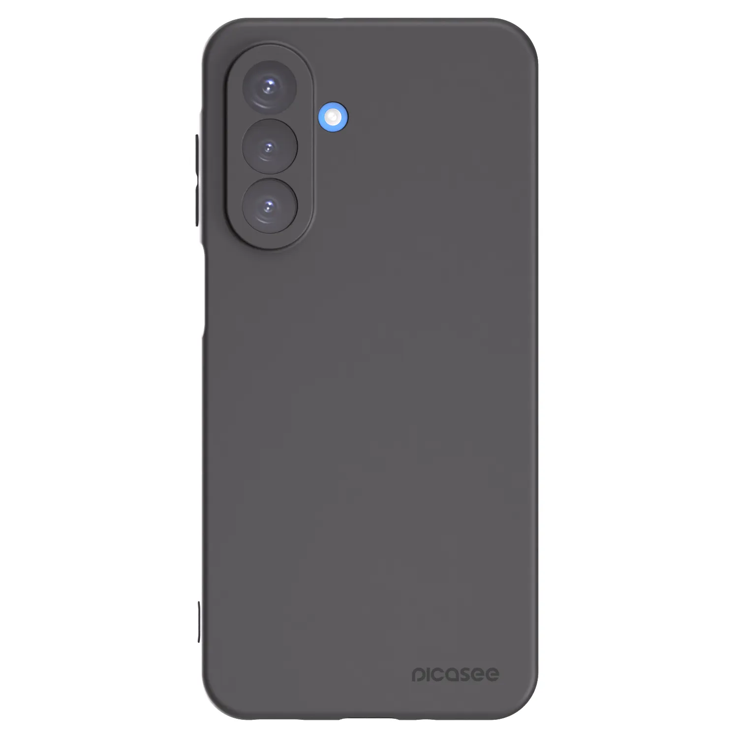 Picasee Samsung Galaxy A17 5G Hülle - Schwarzes Silikon - Clear