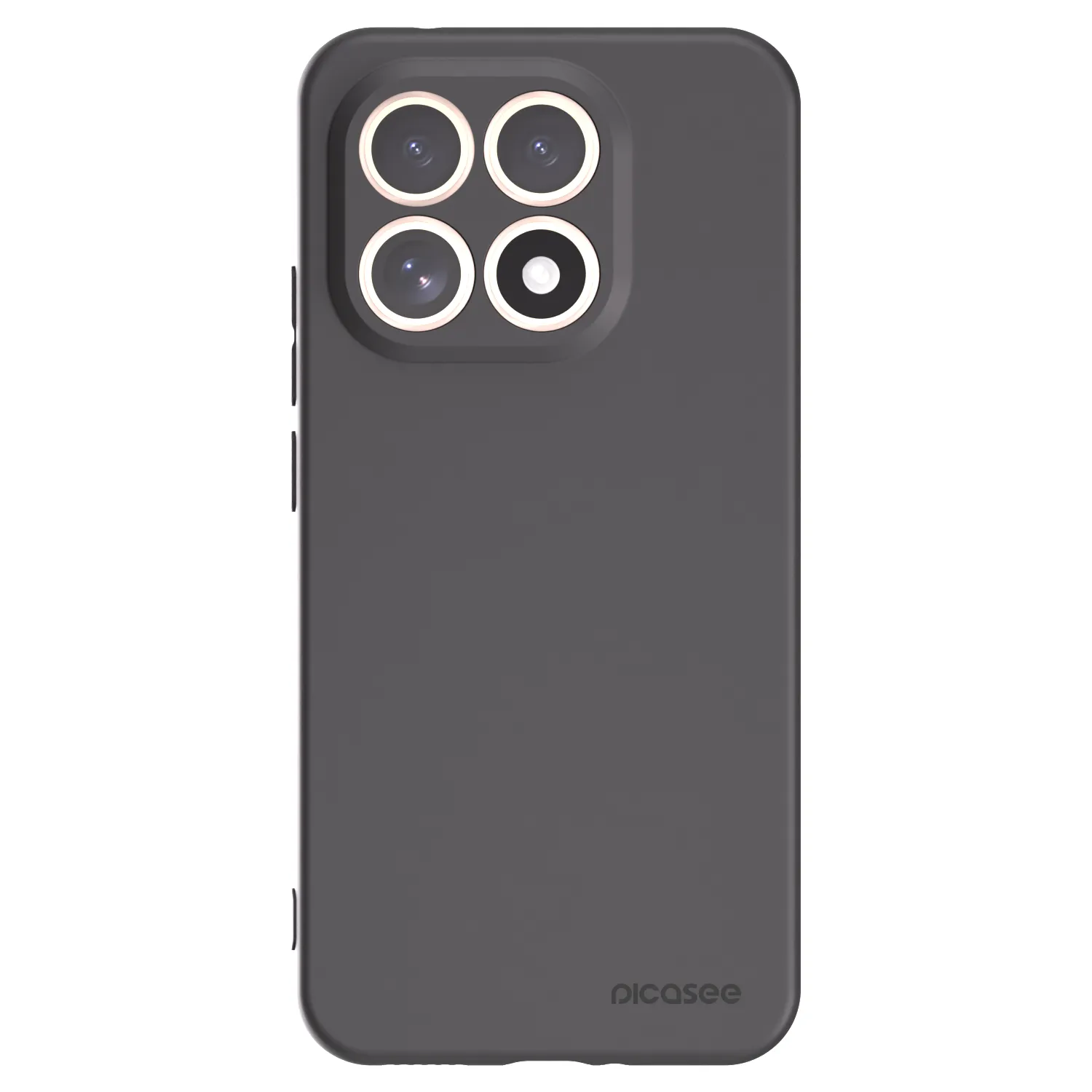 Picasee Xiaomi 15T Hülle - Schwarzes Silikon - Clear