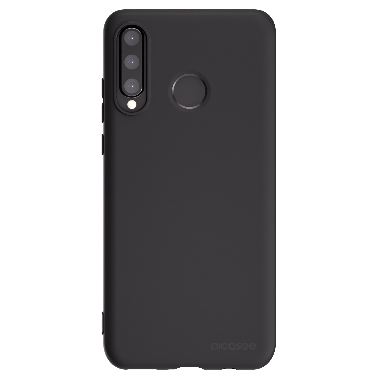 Picasee Huawei P30 Lite Hülle - Schwarzes Silikon - Clear