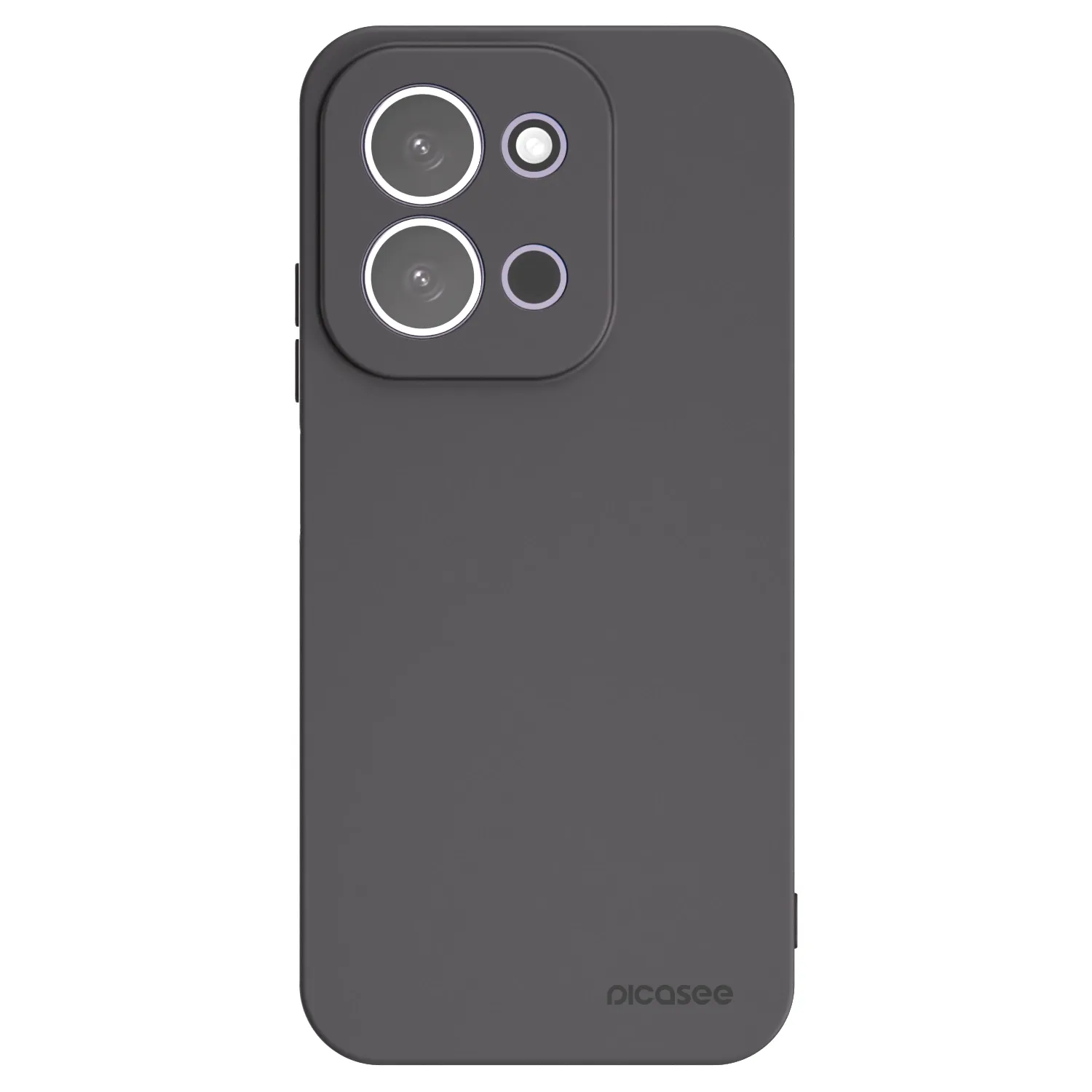Picasee Xiaomi Redmi 15C 5G Hülle - Schwarzes Silikon - Clear
