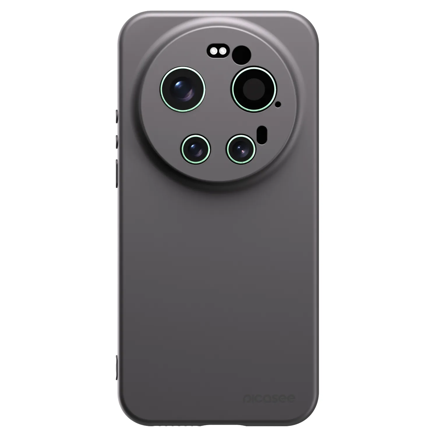 Picasee Xiaomi 17 Ultra Hülle - Schwarzes Silikon - Clear