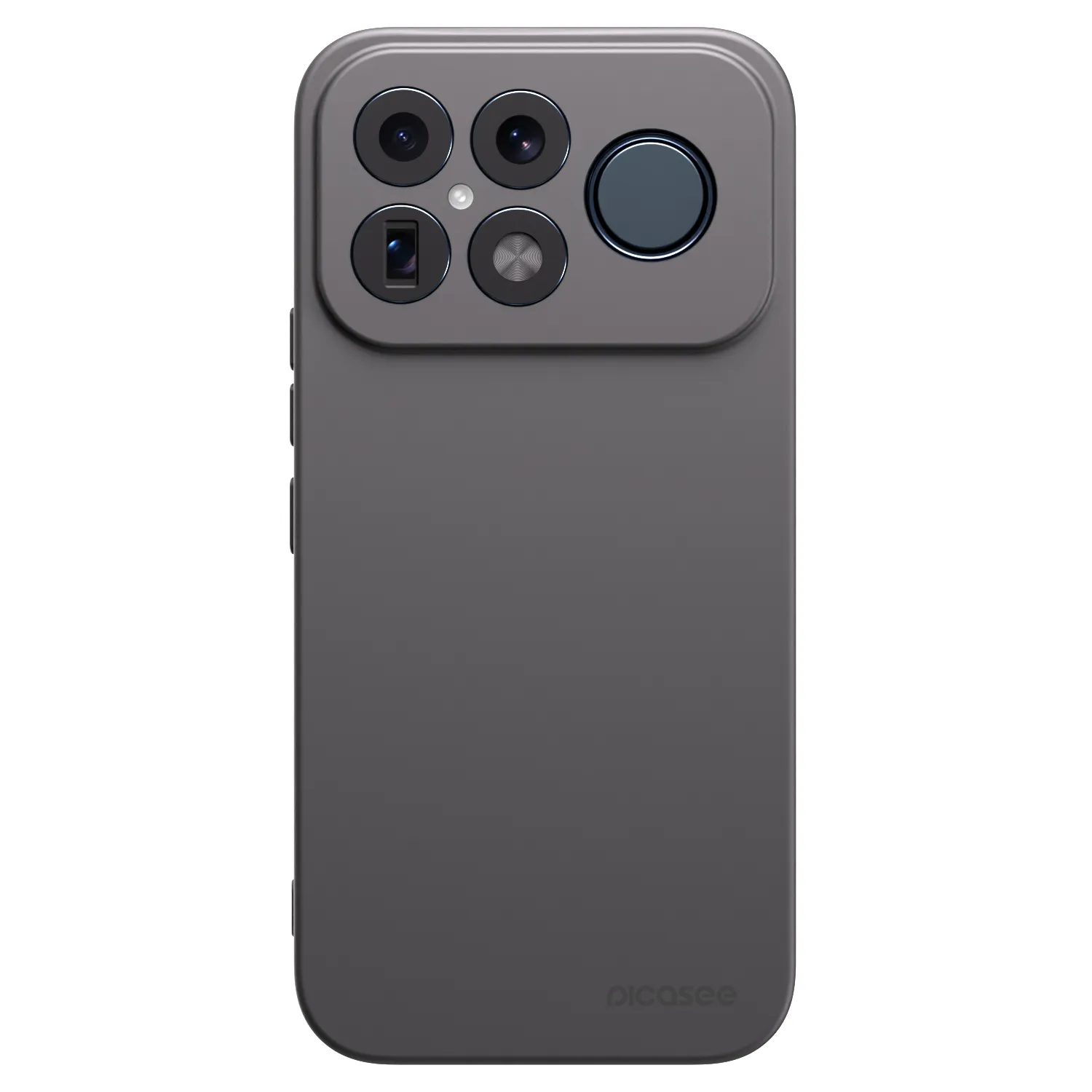 Picasee Xiaomi Poco F8 Ultra Hülle - Schwarzes Silikon - Clear