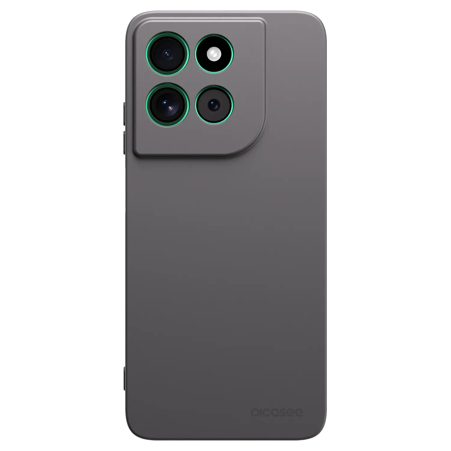 Picasee Motorola Moto G57 Power Hülle - Schwarzes Silikon - Clear