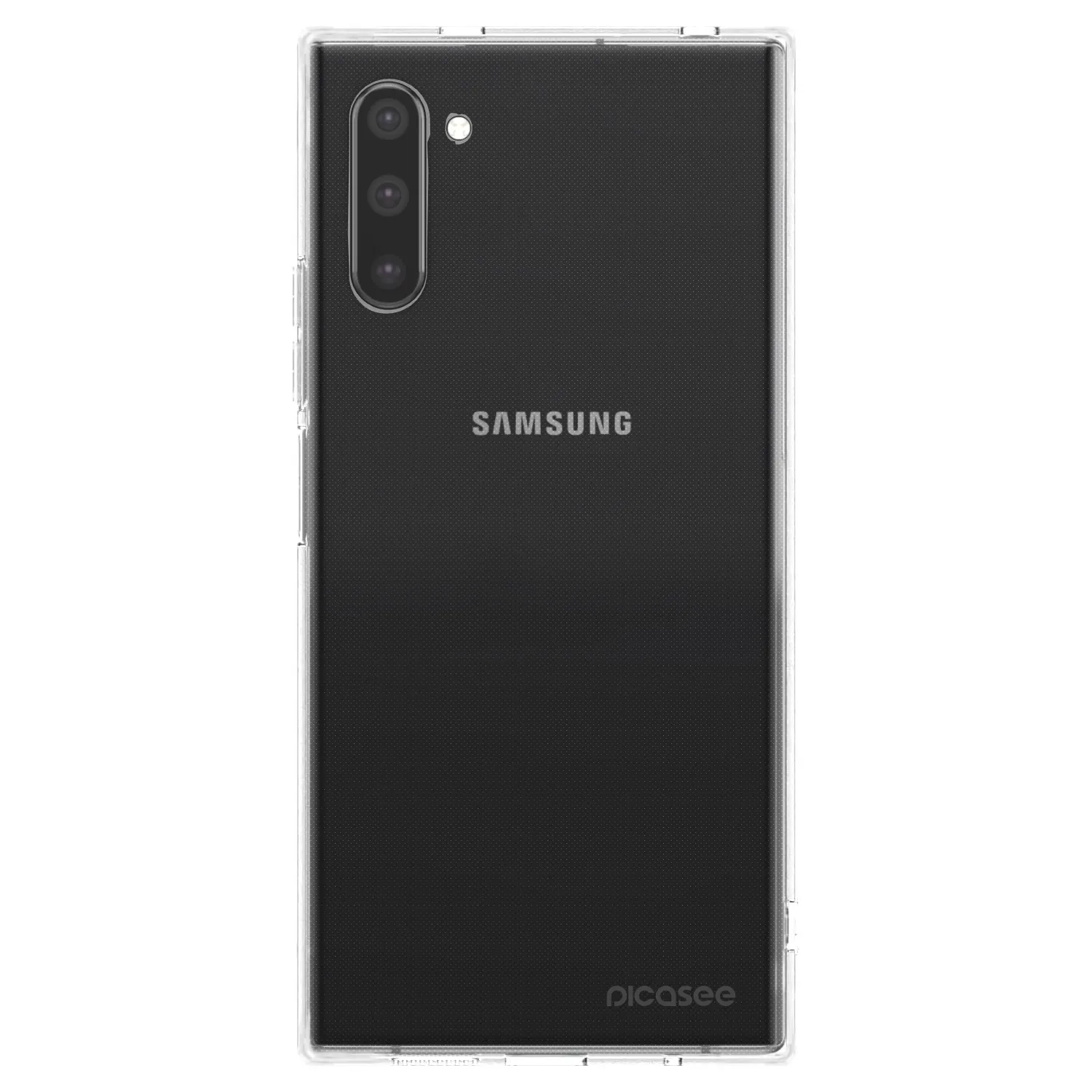 Picasee Samsung Galaxy Note 10 N970F Hülle - Transparentes Silikon - Clear