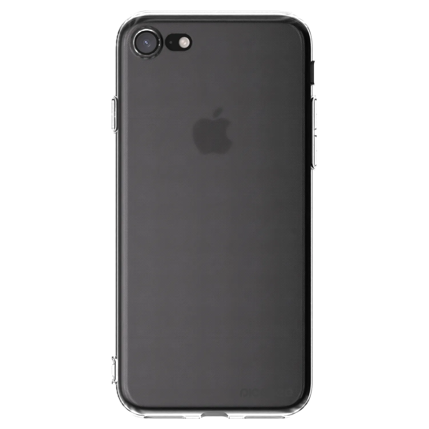 Picasee Apple iPhone 8 Hülle - Transparentes Silikon - Clear