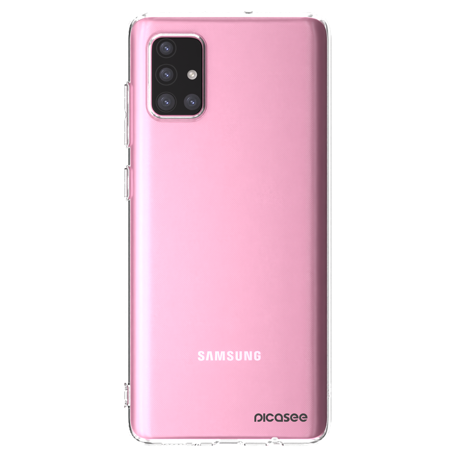 Picasee Samsung Galaxy A71 A715F Hülle - Transparentes Silikon - Clear