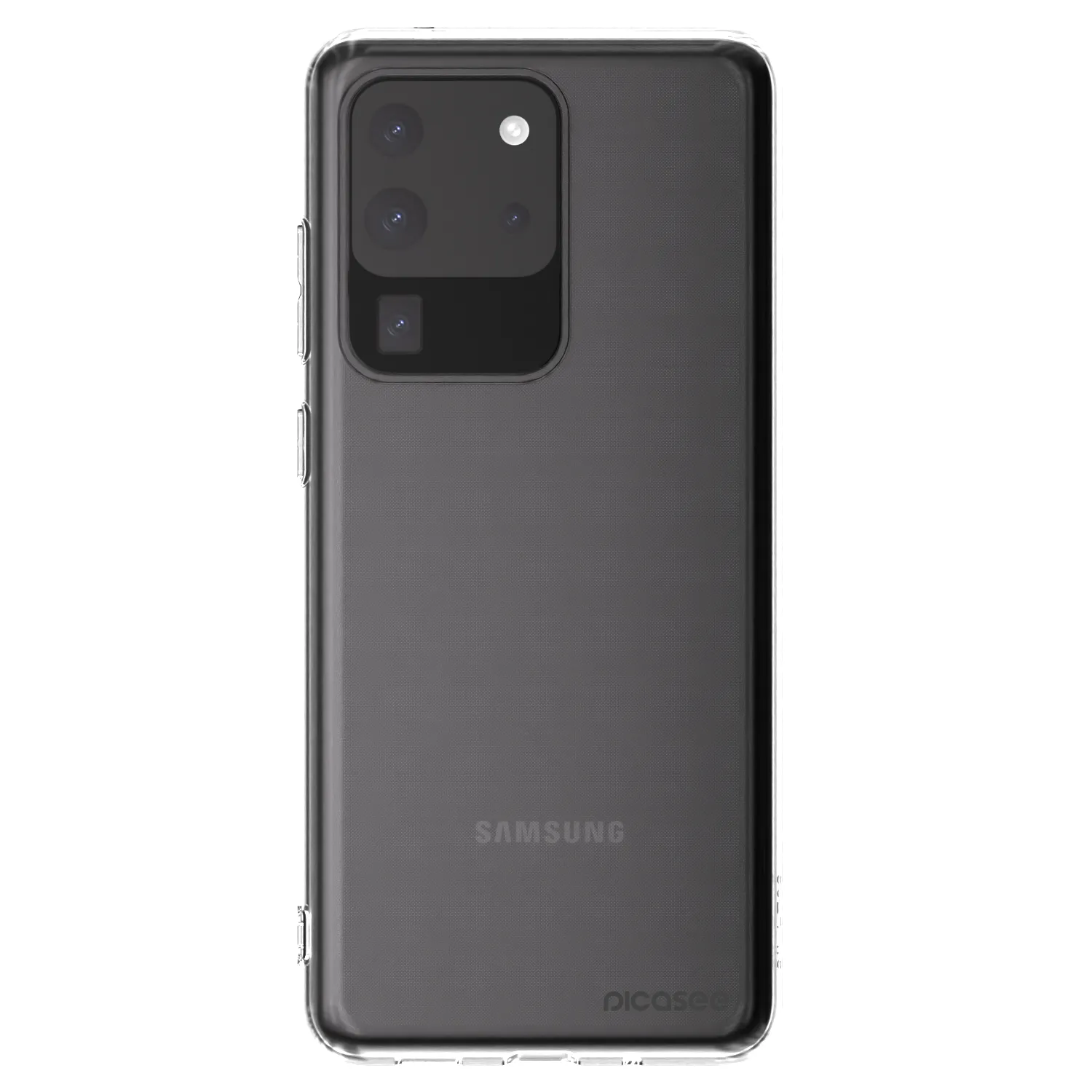 Picasee Samsung Galaxy S20 Ultra 5G G988F Hülle - Transparentes Silikon - Clear