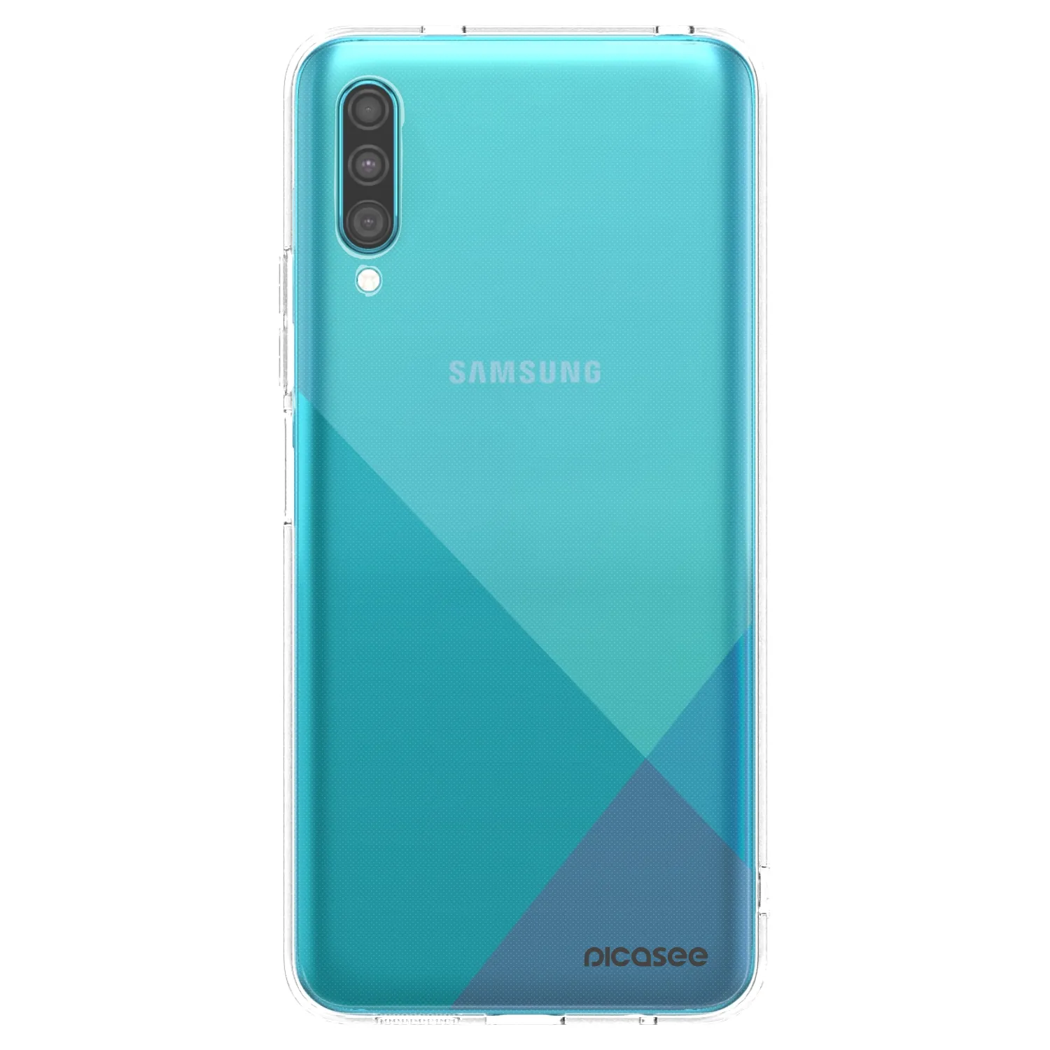 Picasee Samsung Galaxy A30s A307F Hülle - Transparentes Silikon - Clear