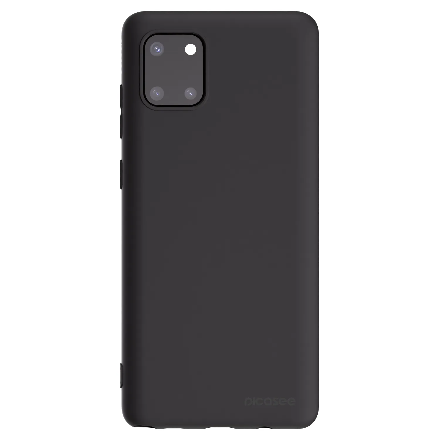 Picasee Samsung Galaxy Note 10 Lite N770F Hülle - Schwarzes Silikon - Clear