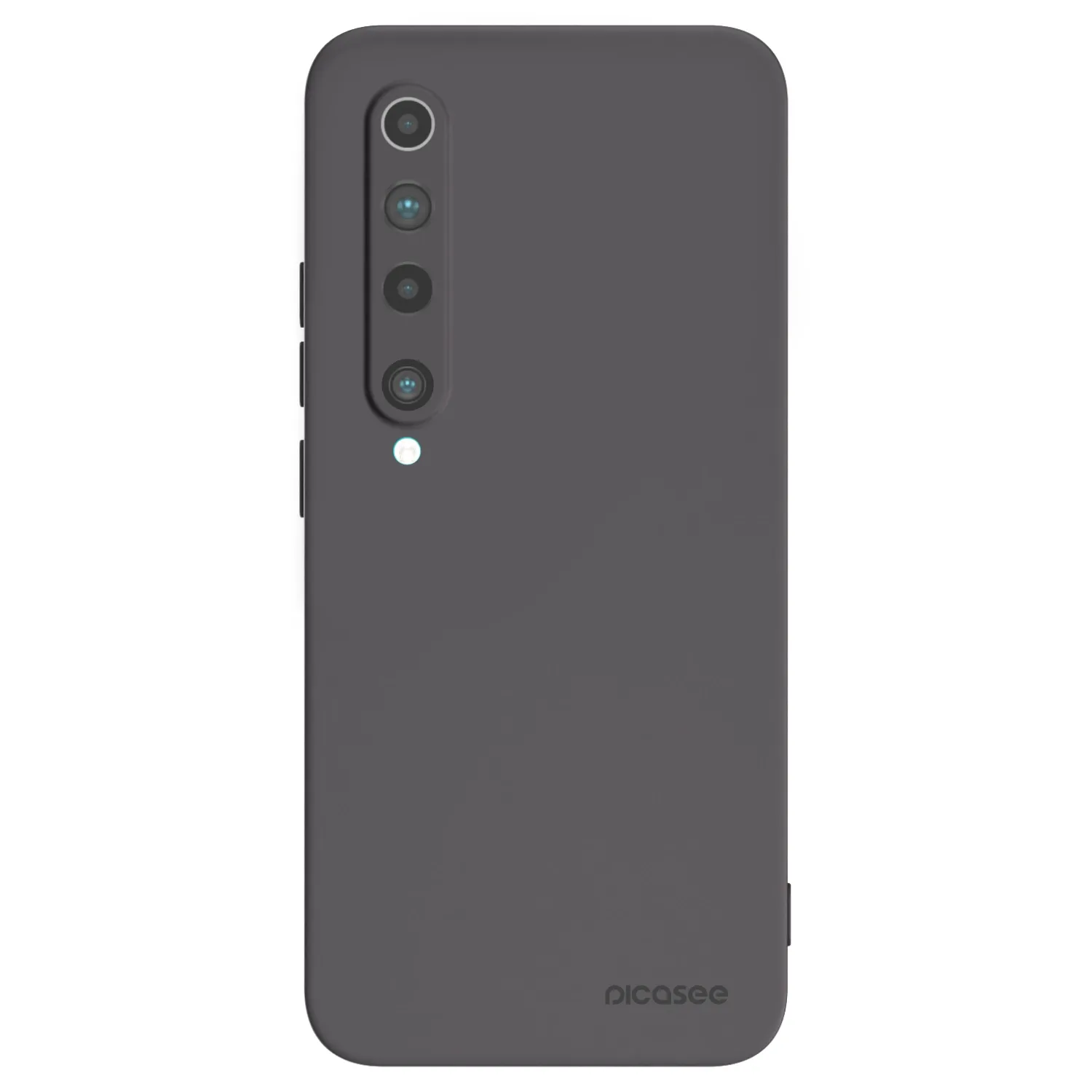 Picasee Xiaomi Mi 10 Hülle - Schwarzes Silikon - Clear