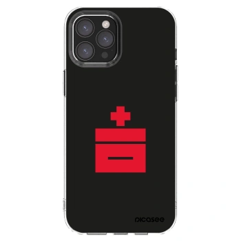 Picasee Apple iPhone 12 Pro Max Hülle - Transparentes Silikon - Le Plastenciaga