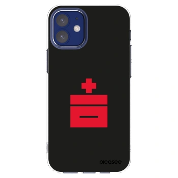 Picasee Apple iPhone 12 mini Hülle - Transparentes Silikon - Le Plastenciaga