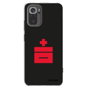 Picasee Xiaomi Redmi Note 10 Hülle - Transparentes Silikon - Le Plastenciaga