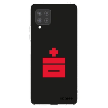 Picasee Samsung Galaxy A42 A426B Hülle - Transparentes Silikon - Le Plastenciaga