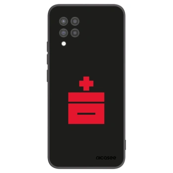 Picasee Samsung Galaxy A42 A426B Hülle - Schwarzes Silikon - Le Plastenciaga