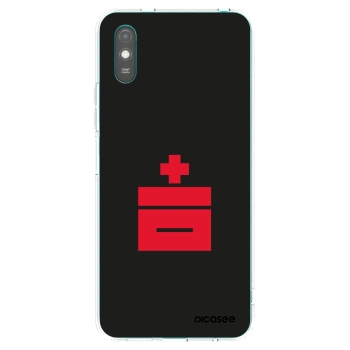 Picasee Xiaomi Redmi 9AT Hülle - Transparentes Silikon - Le Plastenciaga