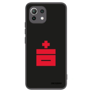 Picasee Xiaomi Mi 11 Lite Hülle - Schwarzes Silikon - Le Plastenciaga
