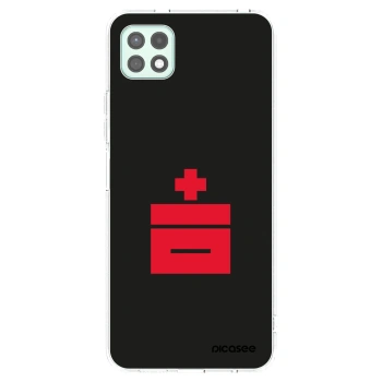 Picasee Samsung Galaxy A22 A226B 5G Hülle - Transparentes Silikon - Le Plastenciaga